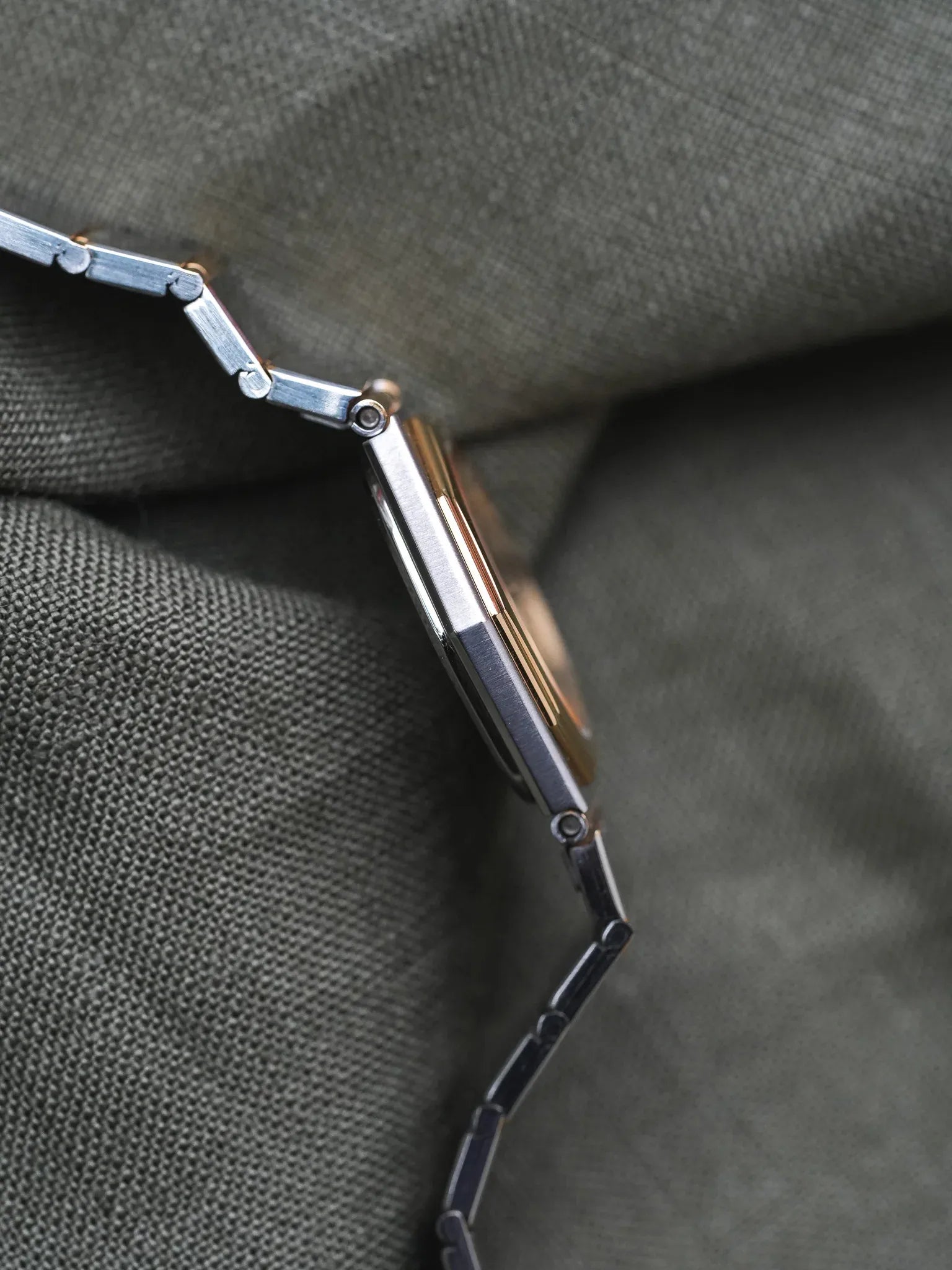 Seiko - Mini Acier Or Cadran Acier - NOS - 1984 - Atelier Victor