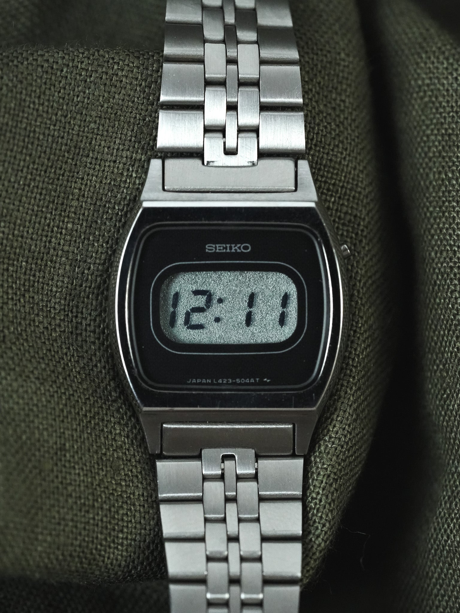 Seiko - Mini Digital Bracelet Acier - NOS - 1980s - Atelier Victor - Vintage  Shop