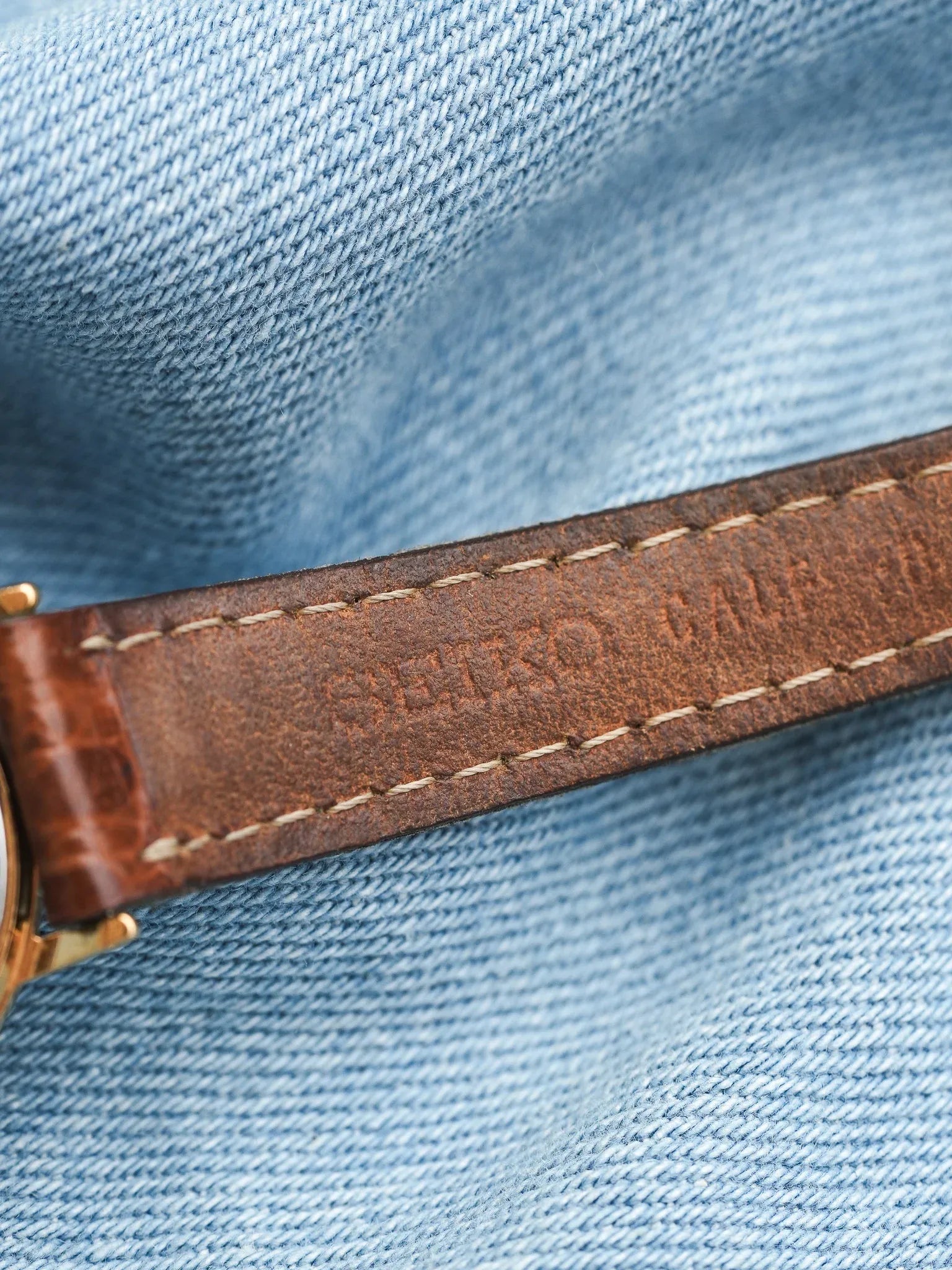 Seiko - Mini Dress Watch Creme Blanc Romain - 1995 - Atelier Victor - Vintage  Shop