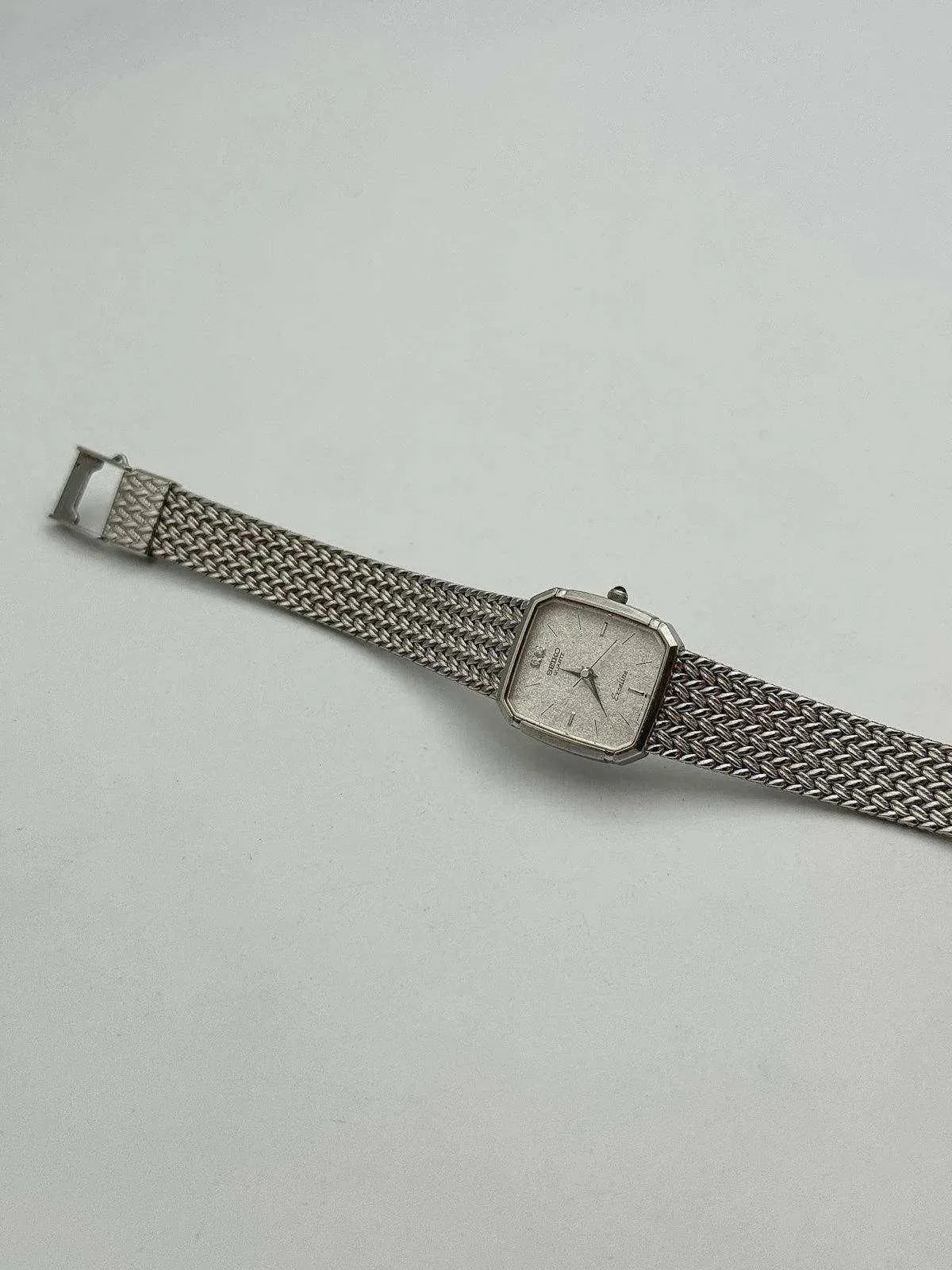 Seiko - Mini Full Steel Cabochon Lady - 1987 - Atelier Victor - Vintage  Shop