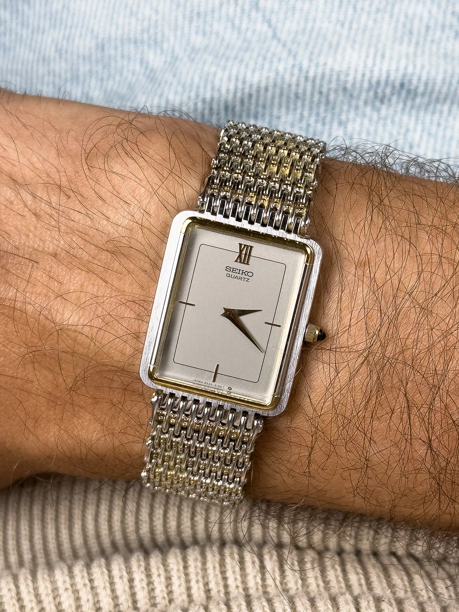 Seiko - Montre habillée Acier Or - 1994 - Atelier Victor