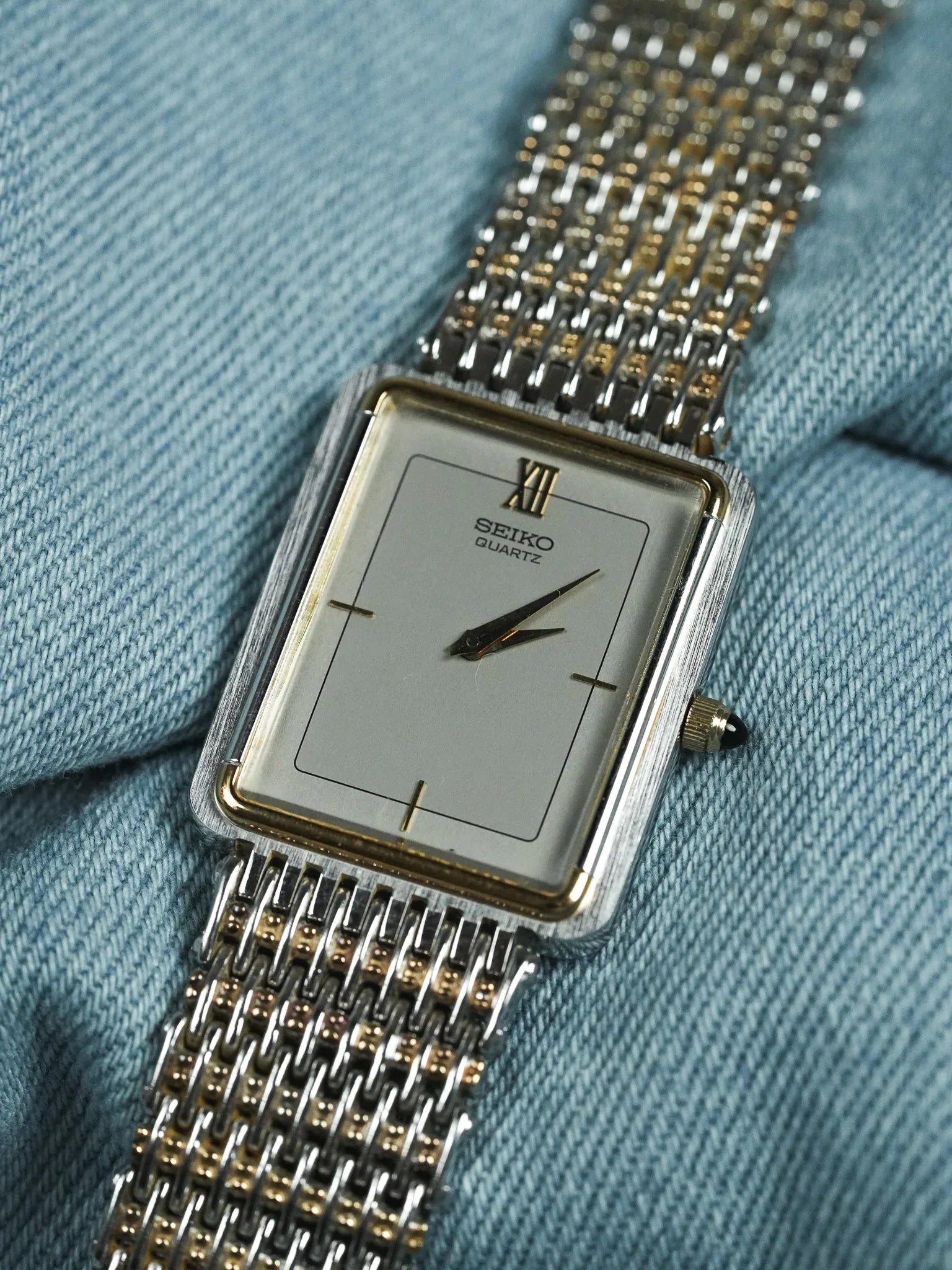 Seiko - Montre habillée Acier Or - 1994 - Atelier Victor