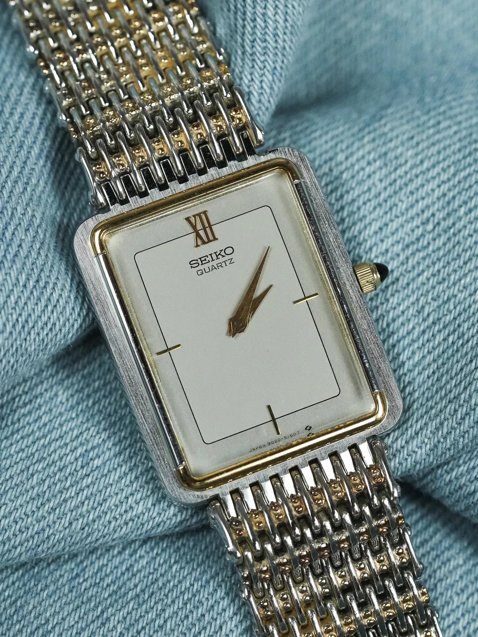 Seiko - Montre habillée Acier Or - 1994 - Atelier Victor - Vintage  Shop
