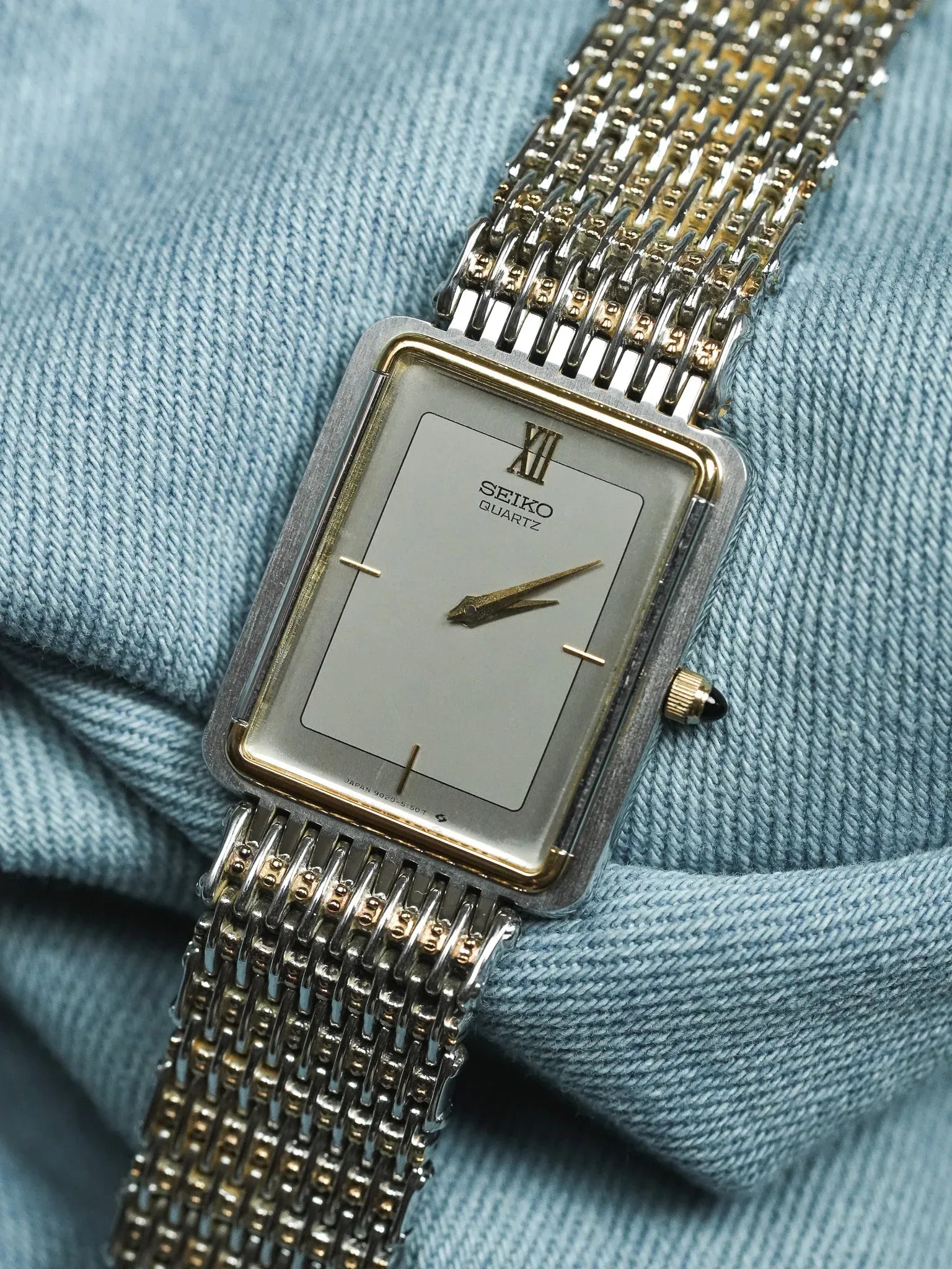 Seiko - Montre habillée Acier Or - 1994 - Atelier Victor - Vintage  Shop