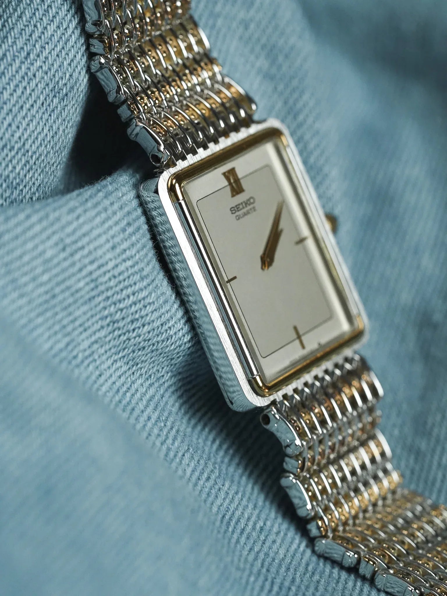Seiko - Montre habillée Acier Or - 1994 - Atelier Victor - Vintage  Shop