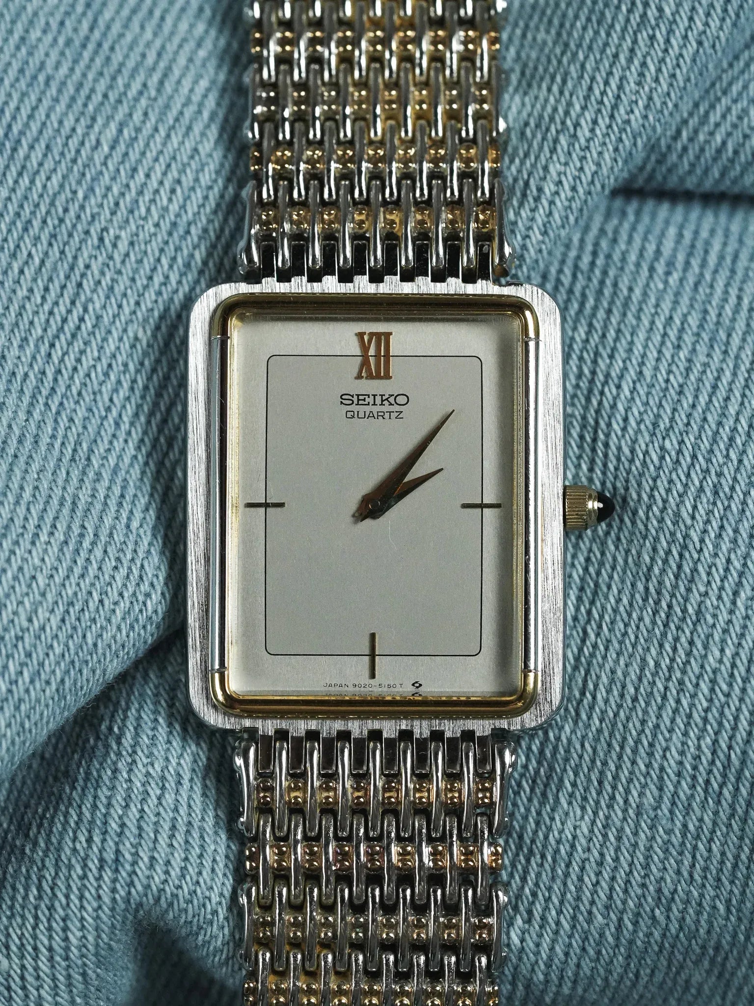 Seiko - Montre habillée Acier Or - 1994 - Atelier Victor - Vintage  Shop