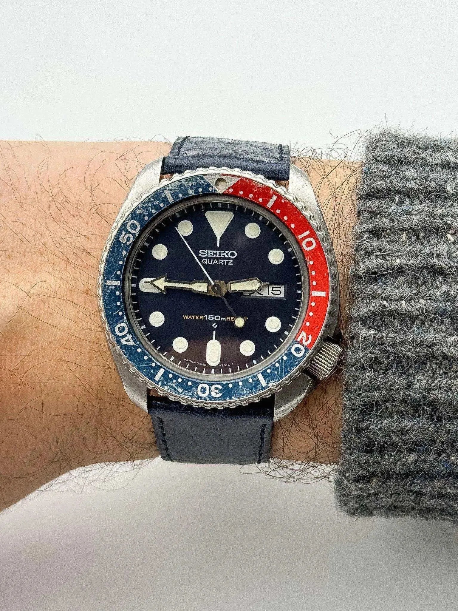 Seiko - Pepsi Kanji - 1980 - Atelier Victor Paris - Vintage Watch Shop Dubai
