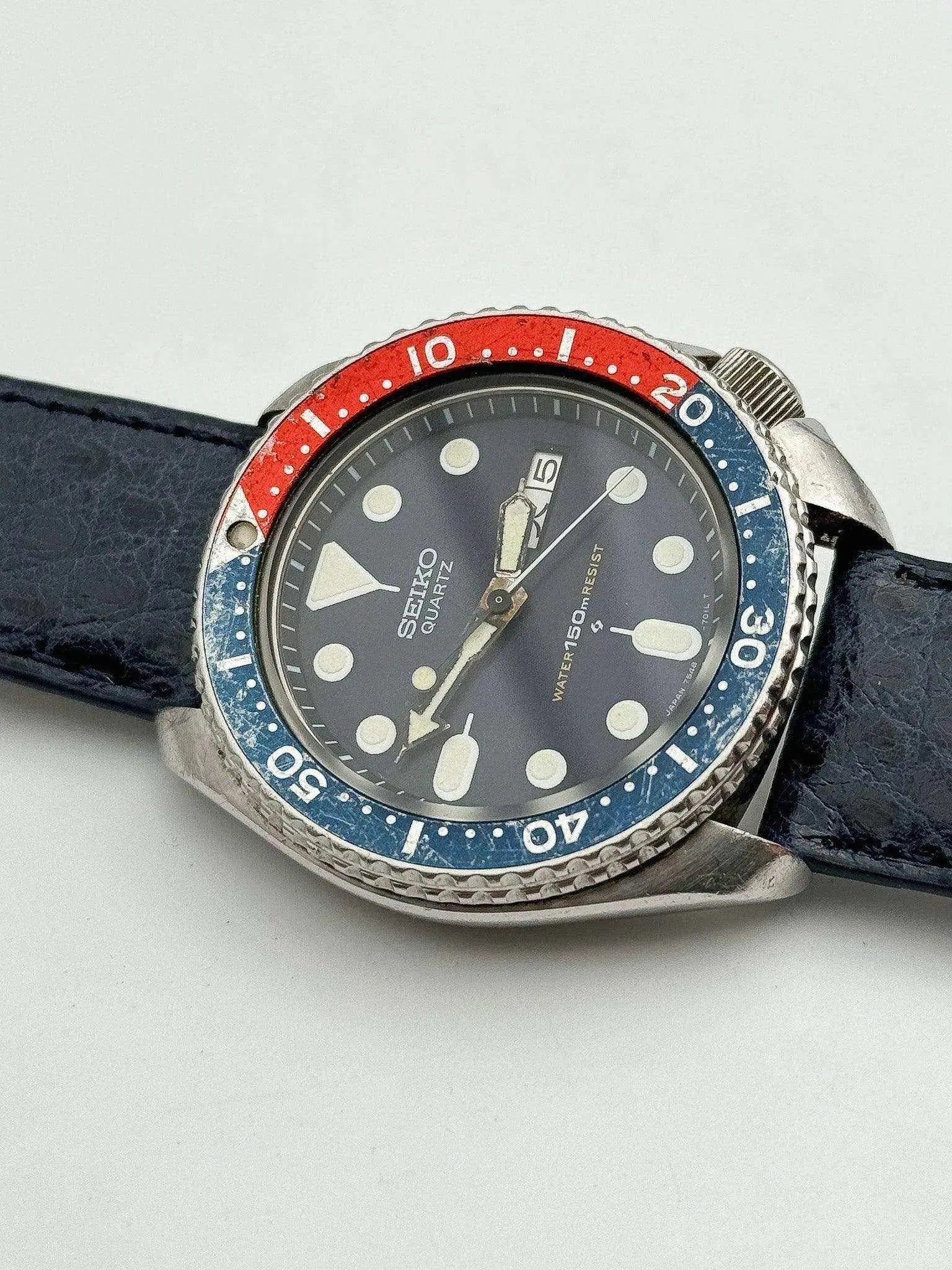 Seiko - Pepsi Kanji - 1980 - Atelier Victor Paris - Vintage Watch Shop Dubai