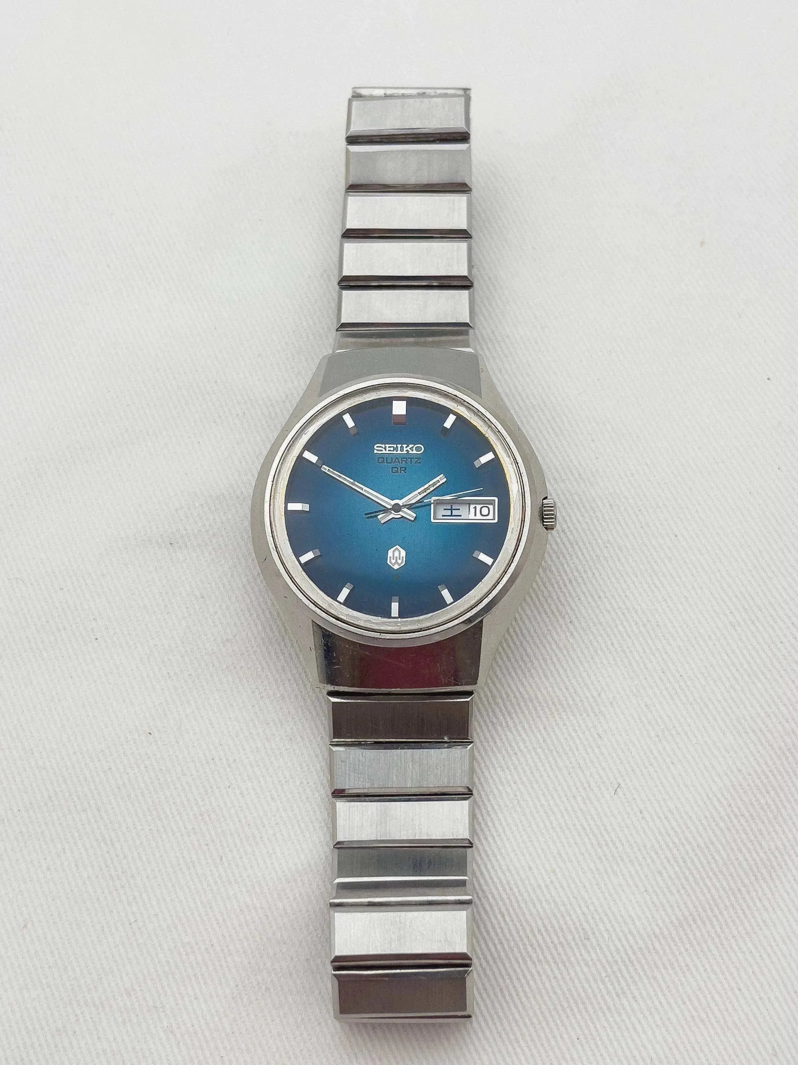 Seiko - QR Blue Dial - 1973 - Atelier Victor - Vintage  Shop