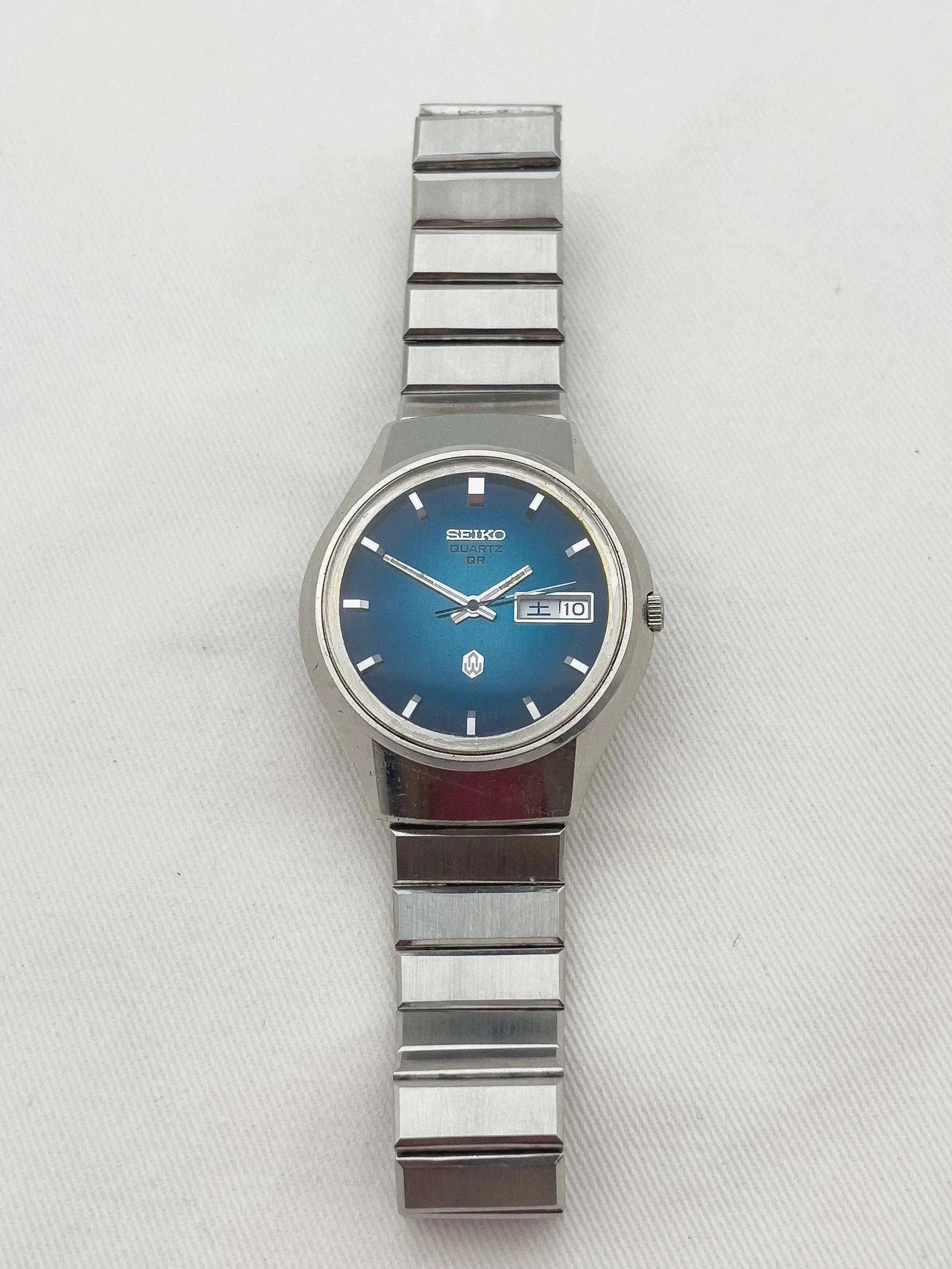 Seiko - QR Blue Dial - 1973 - Atelier Victor - Vintage  Shop