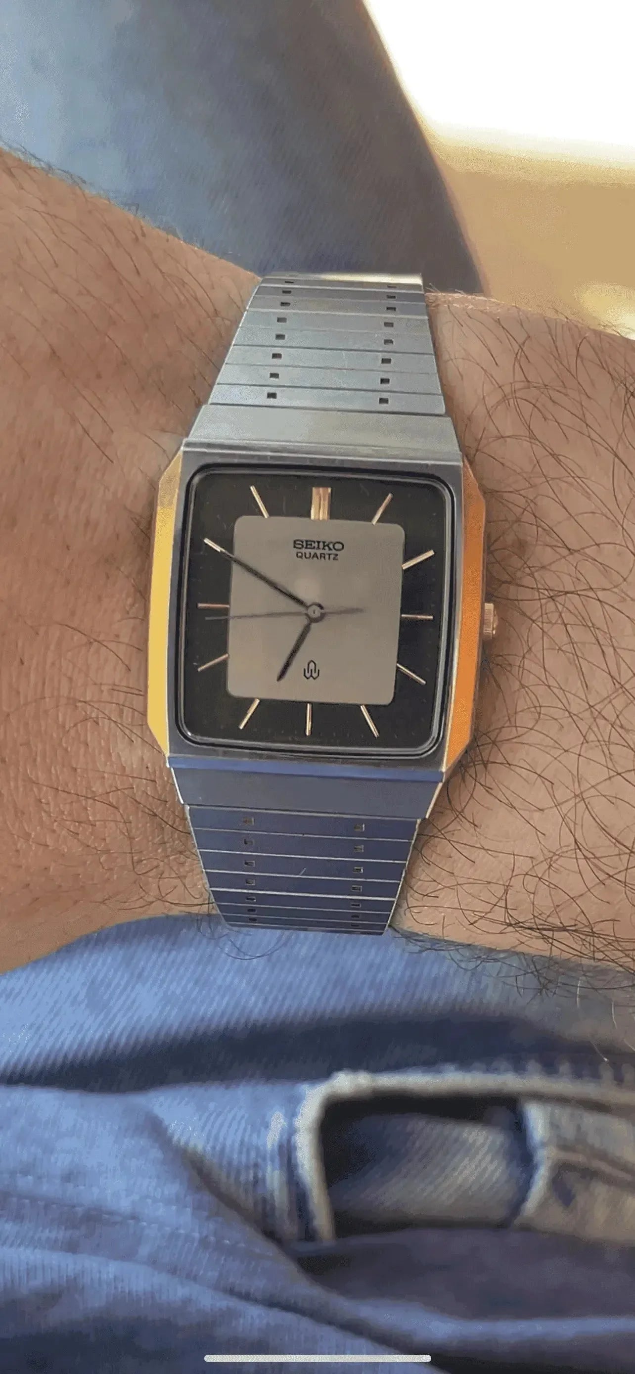 Seiko - Quartz JDM Acier / Gold - 1982 - Atelier Victor - Vintage  Shop