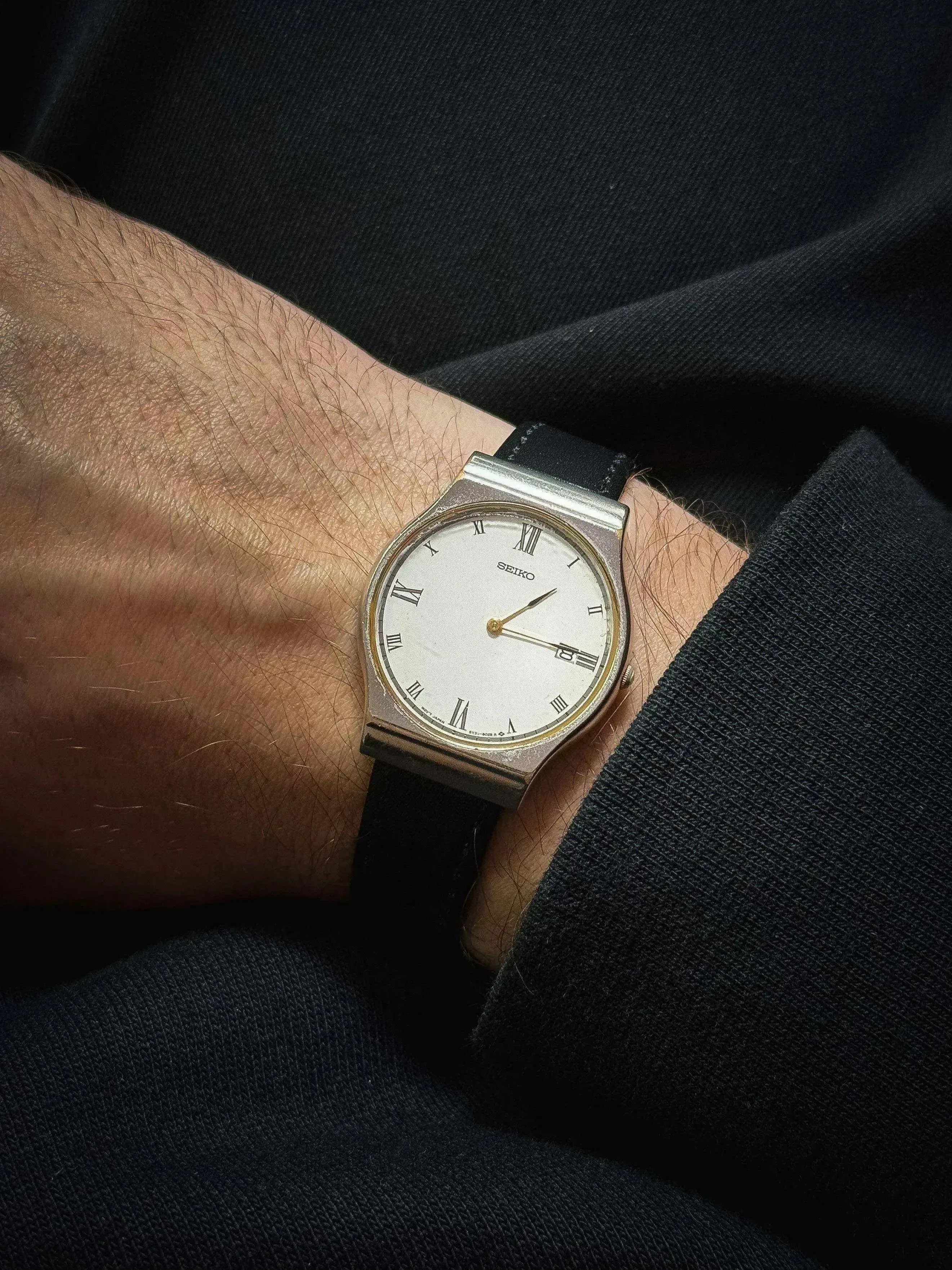 Seiko - Roman Index Date - 1990 - Atelier Victor