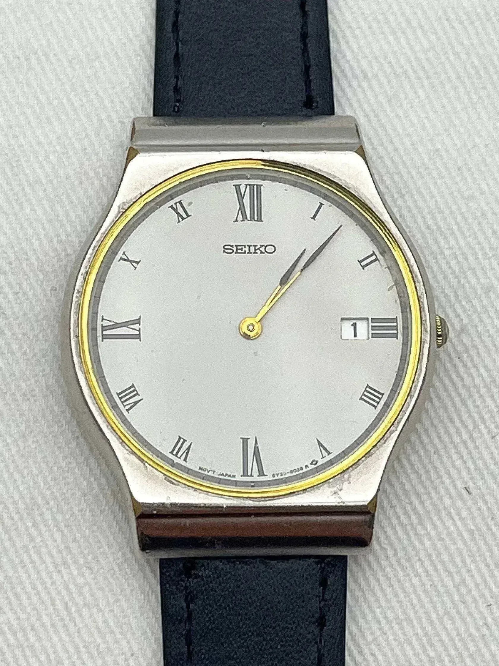 Seiko - Roman Index Date - 1990 - Atelier Victor