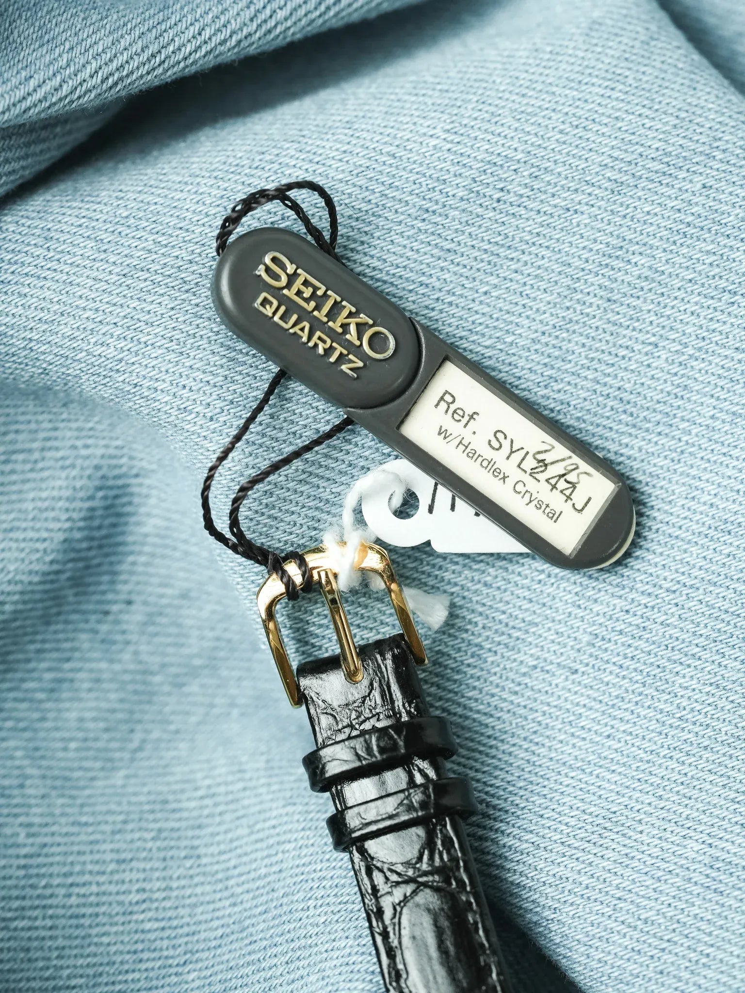 Seiko - Ronde Or Cadran Romain Blanc - NOS - 1991 - Atelier Victor