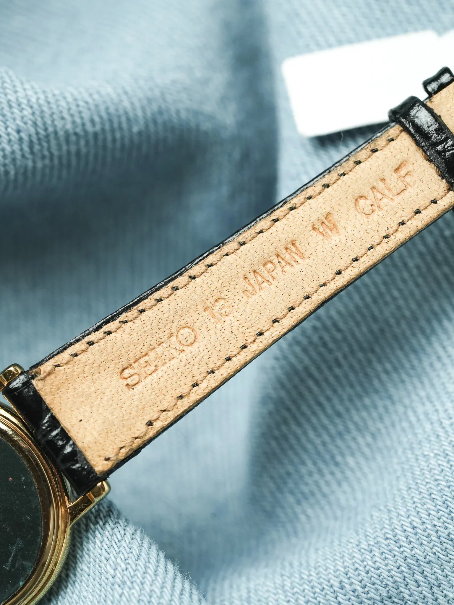 Seiko - Ronde Or Cadran Romain Blanc - NOS - 1991 - Atelier Victor