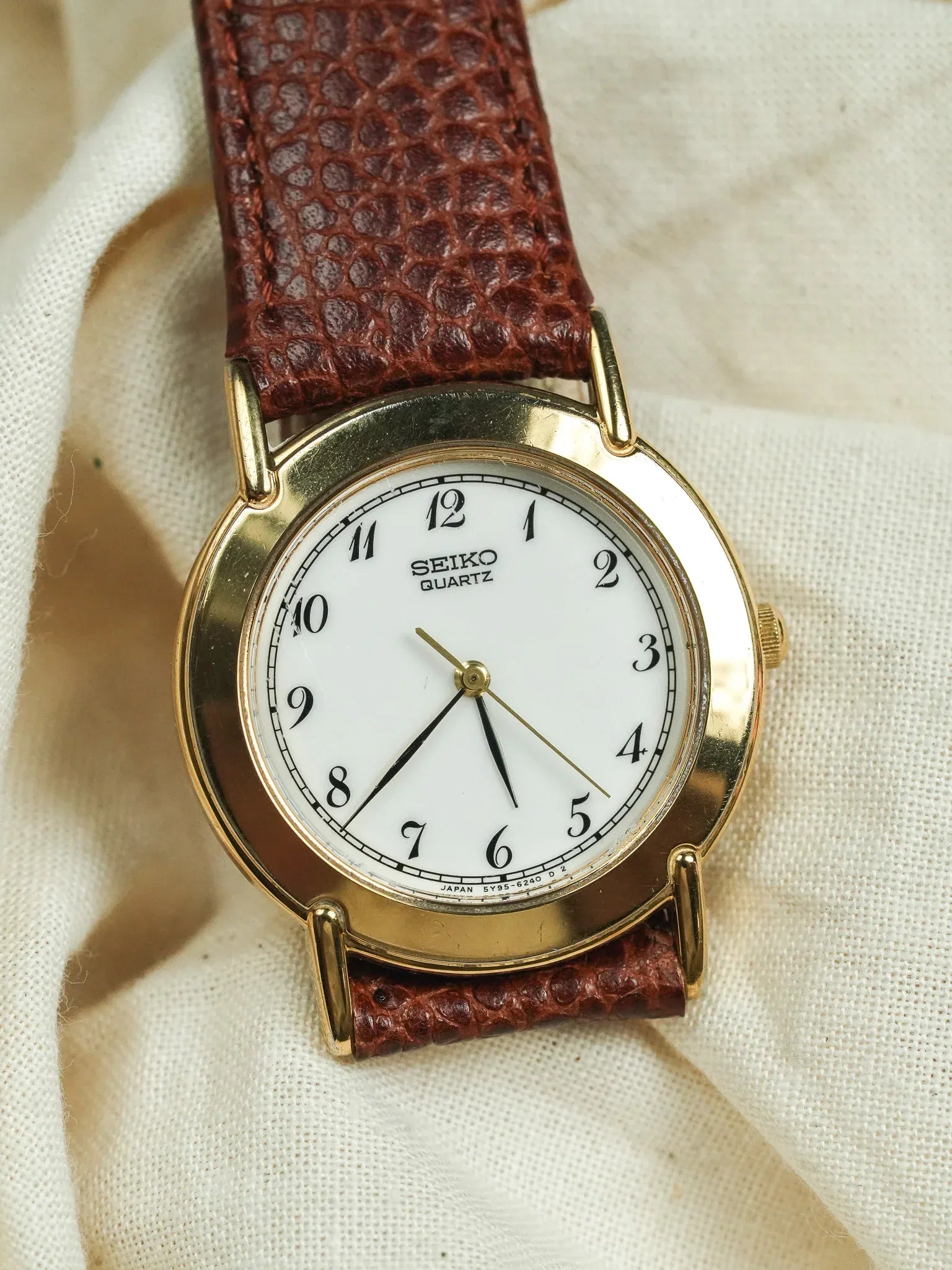 Seiko - Ronde Or Épais - 1991 - Atelier Victor