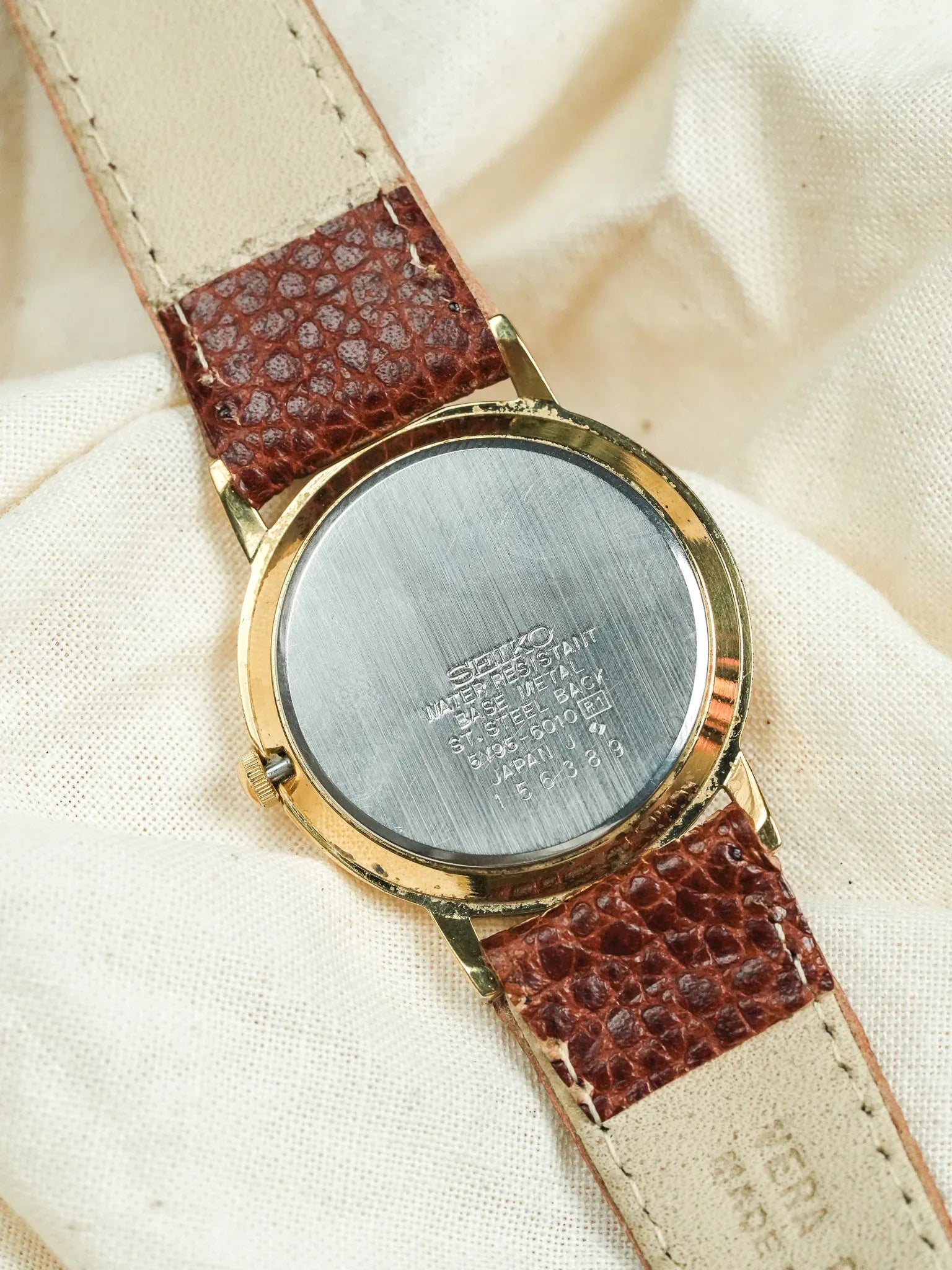 Seiko - Ronde Or Épais - 1991 - Atelier Victor