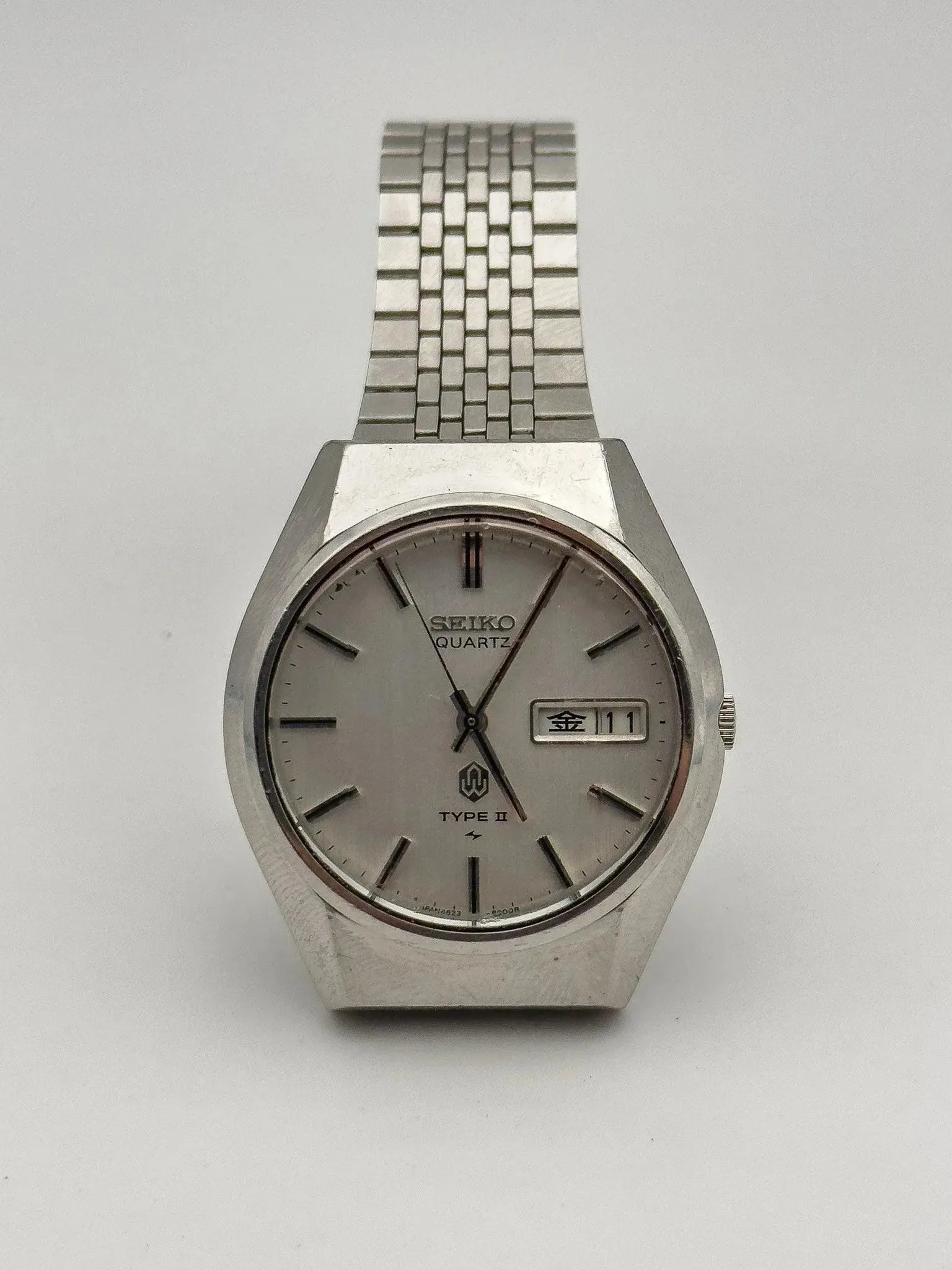 Seiko - Silver Facetted Kanji Daydate - 1976 - Atelier Victor - Vintage  Shop