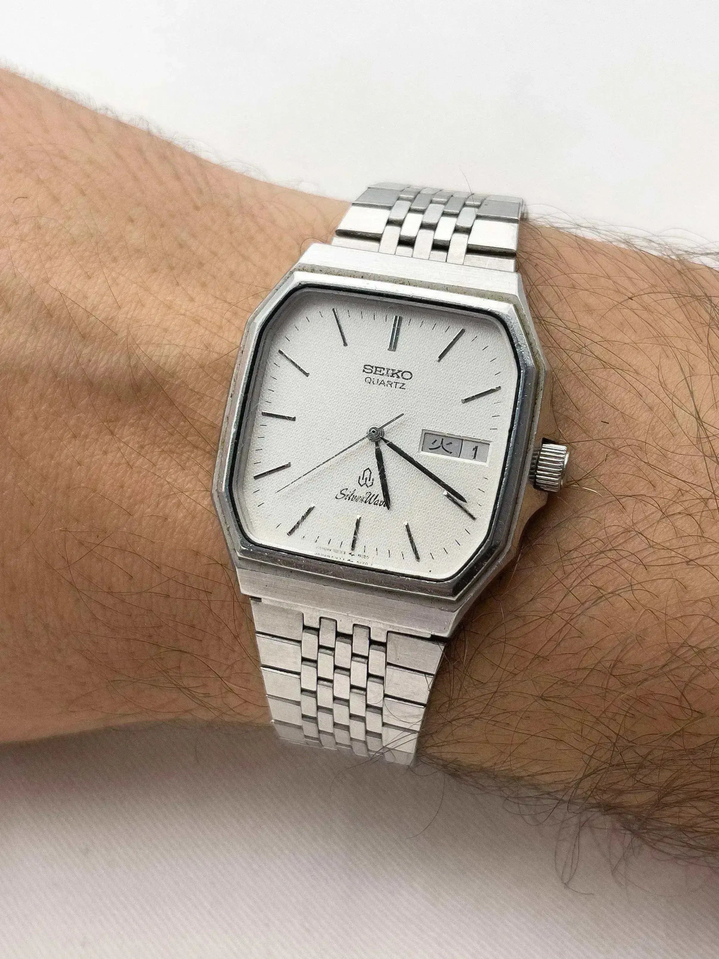 Seiko - Silverwave Square Kanji - 1982