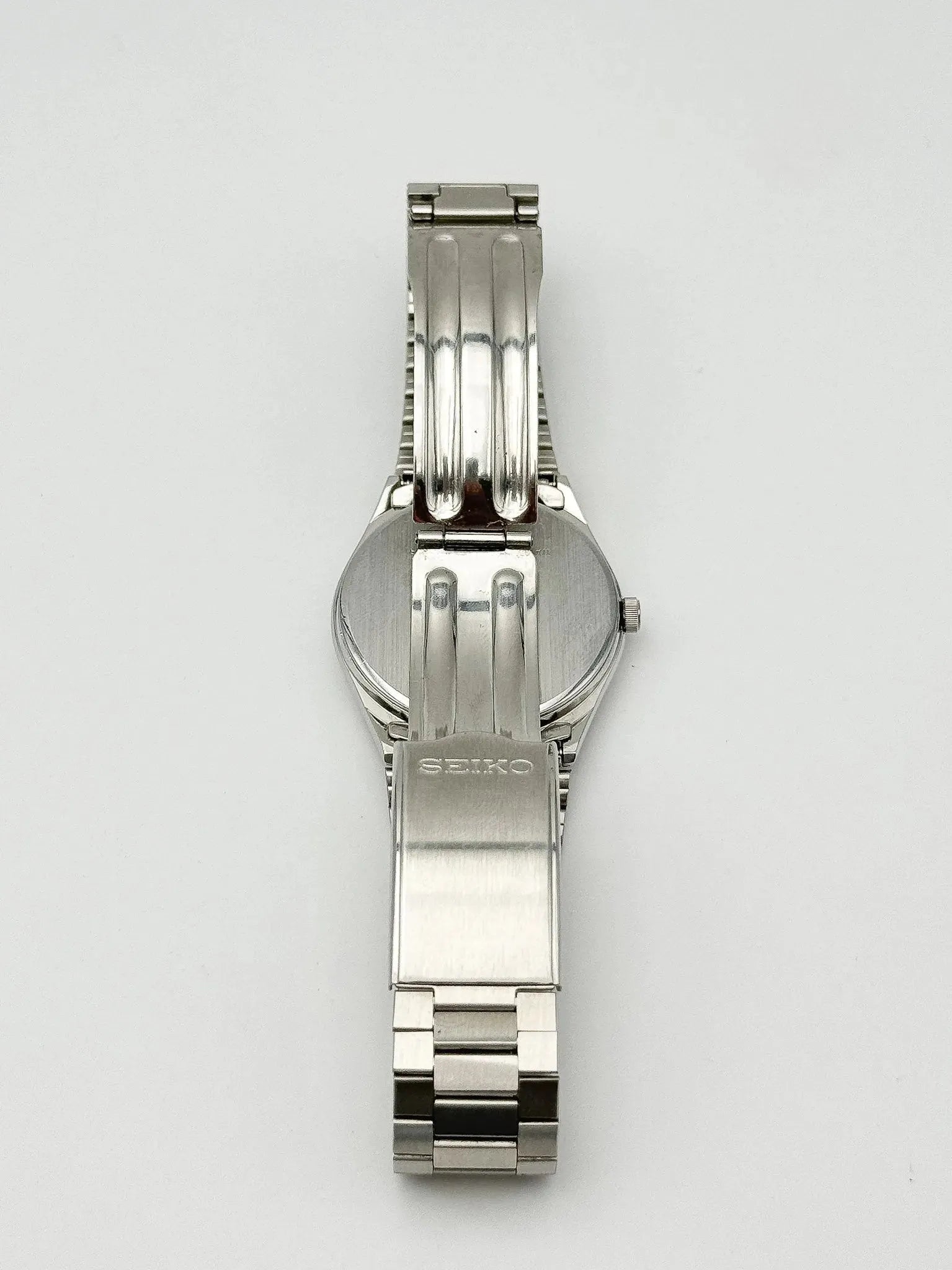 Seiko - Spirit Acier Daydate Cadran Argent Index Noir - 1994 - Atelier Victor Paris - Vintage Watch Shop Dubai
