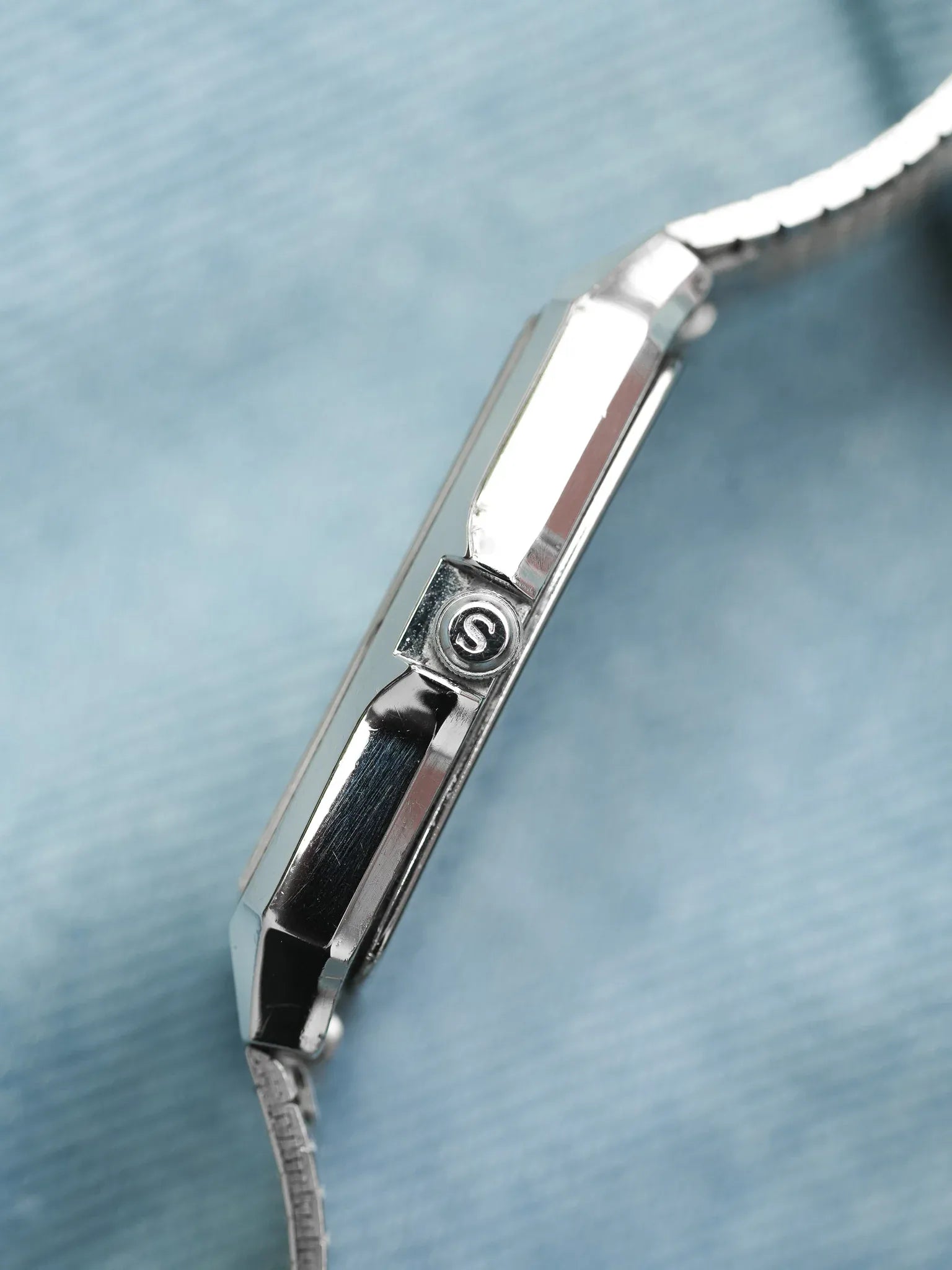 Seiko - Spirit Dust acier bracelet intégré - 1996 - Atelier Victor - Vintage  Shop