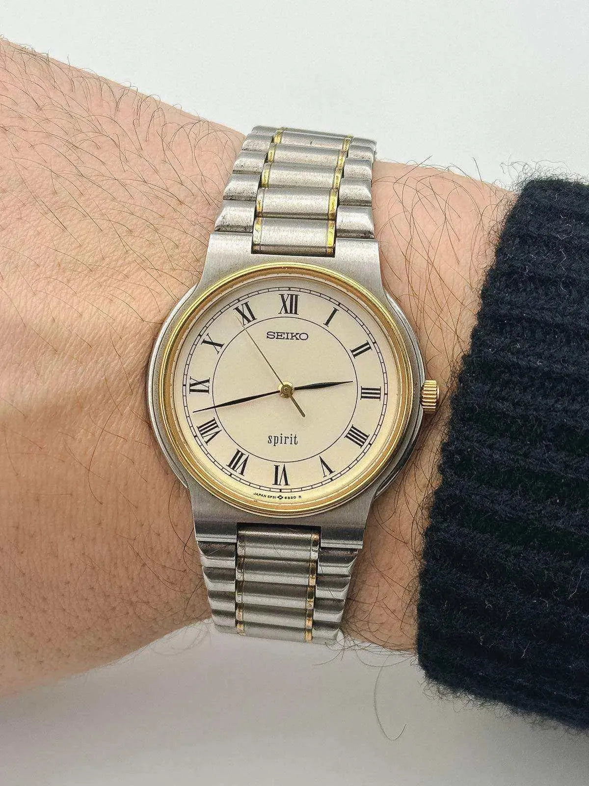 Seiko - Spirit Full Steel Two Tones - 1997 - Atelier Victor Paris - Vintage Watch Shop Dubai