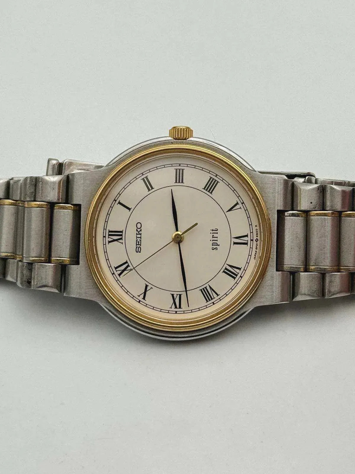 Seiko - Spirit Full Steel Two Tones - 1997 - Atelier Victor - Vintage  Shop