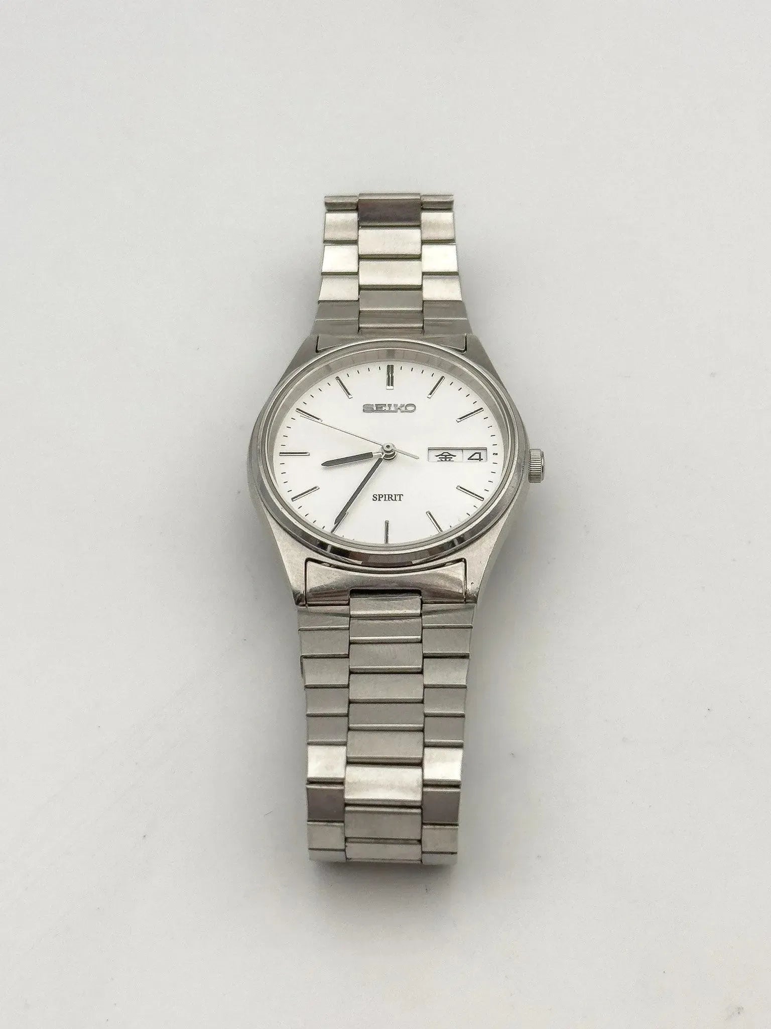 Seiko - Spirit Silver Daydate - Full set - 1996 - Atelier Victor - Vintage  Shop