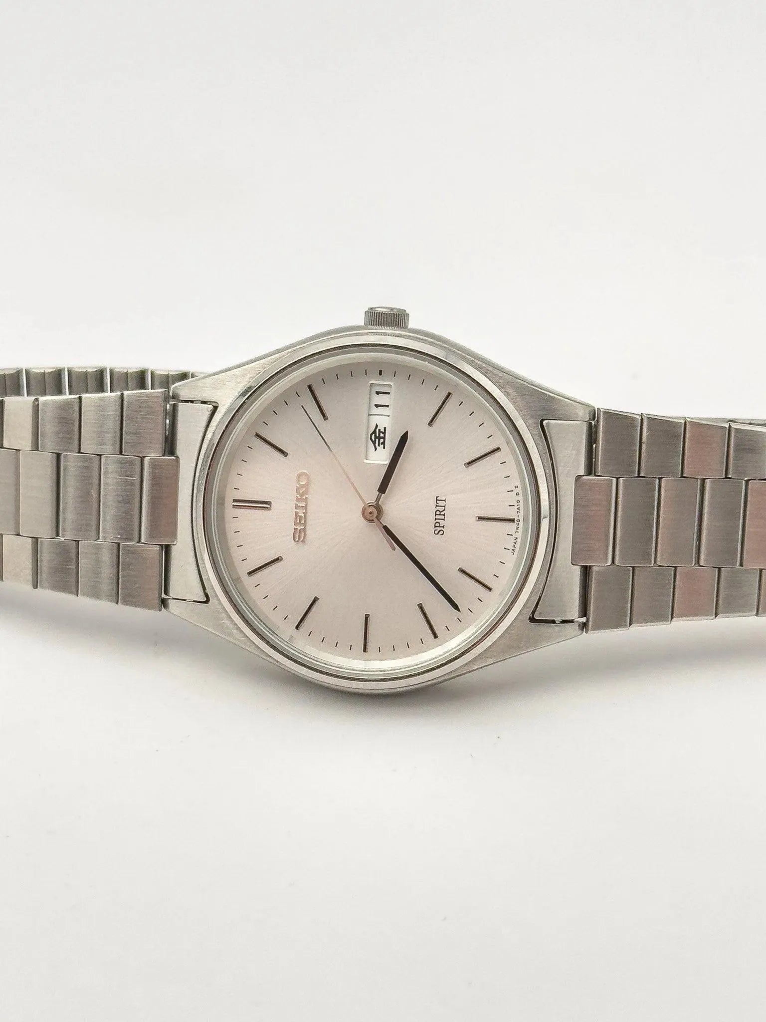 Seiko - Spirit Silver Daydate Kanji - 1996 - Atelier Victor Paris - Vintage Watch Shop Dubai