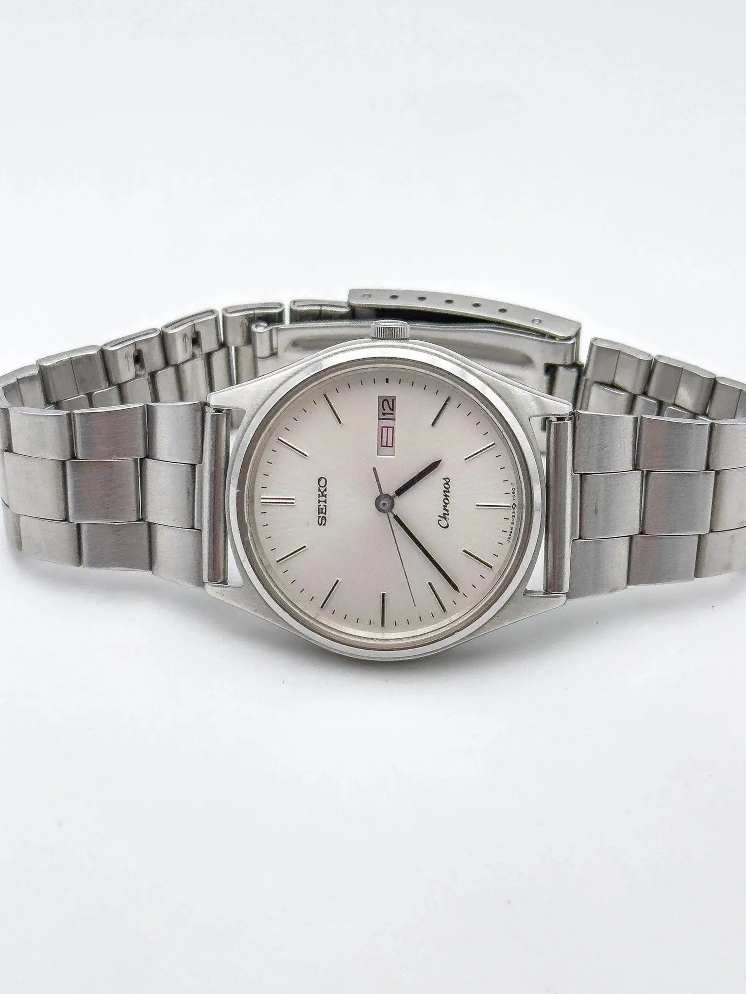 Seiko - Spirit Silver Kanji Daydate - 1987 - Atelier Victor Paris - Vintage Watch Shop Dubai