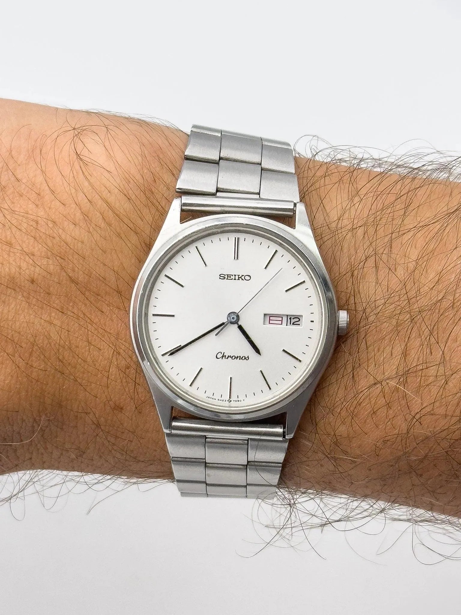 Seiko - Spirit Silver Kanji Daydate - 1987 - Atelier Victor Paris - Vintage Watch Shop Dubai