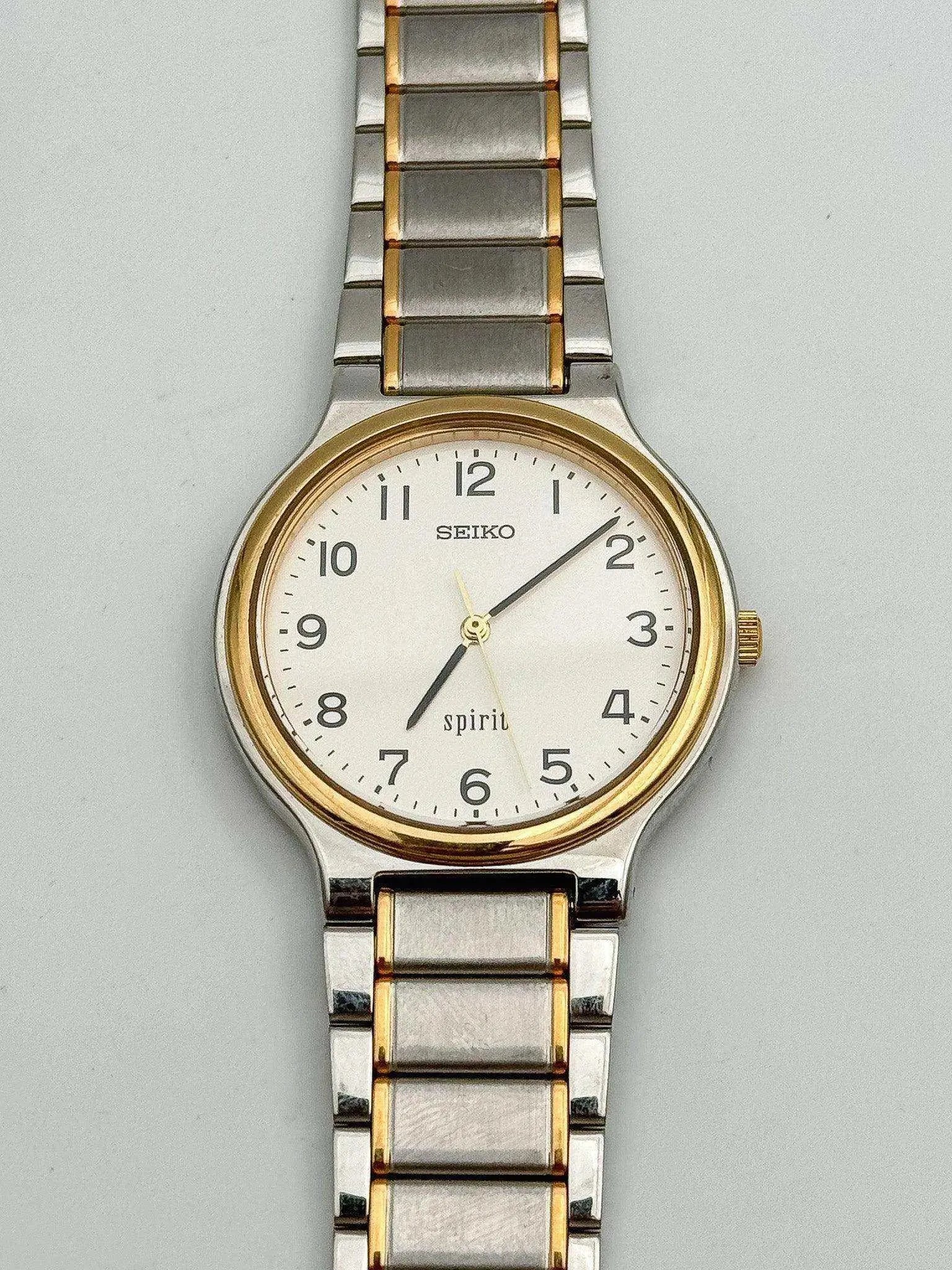 Seiko - Spirit Steel & Gold NOS - 1990’s - Atelier Victor Paris - Vintage Watch Shop Dubai