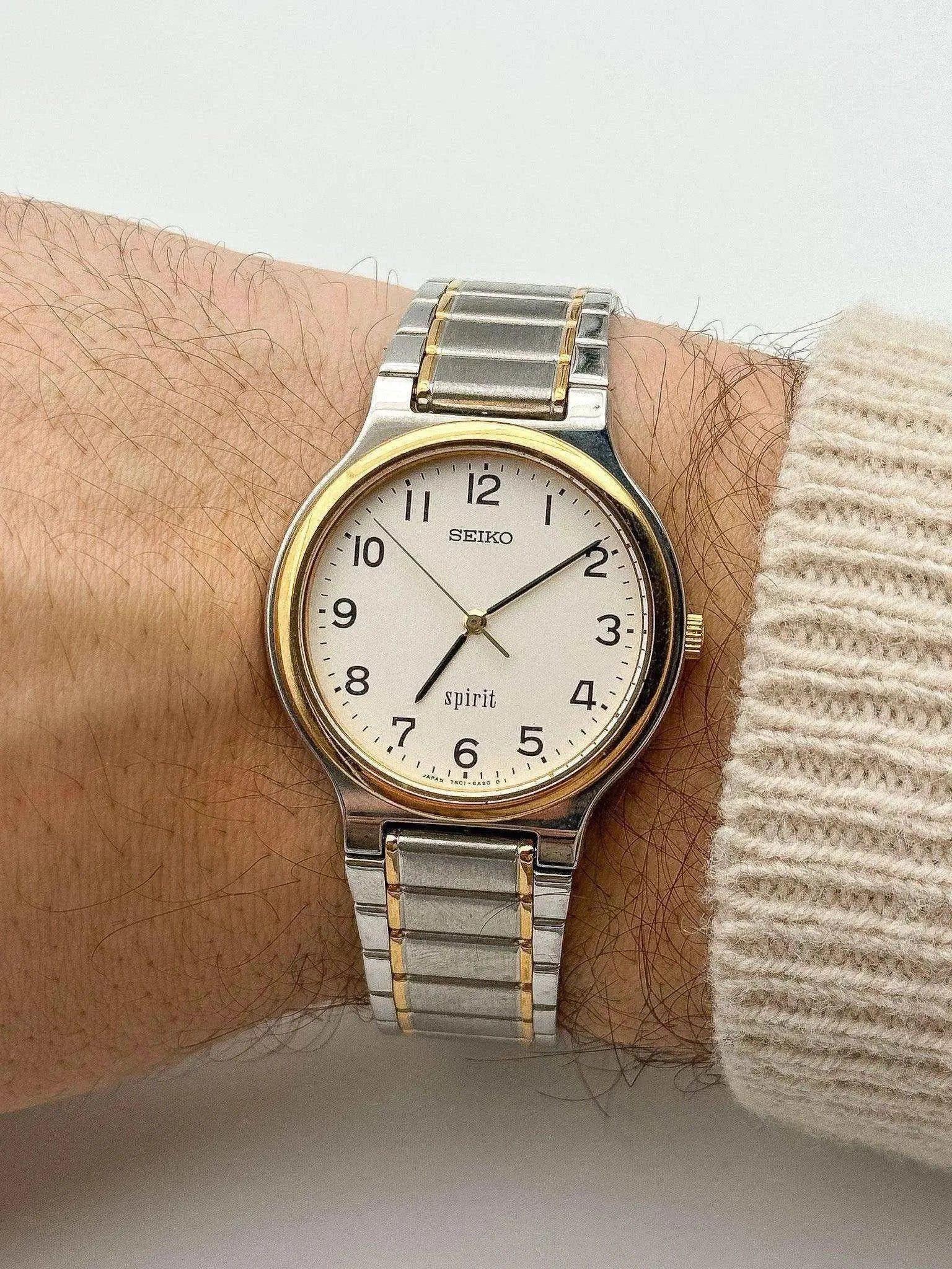 Seiko - Spirit Steel & Gold NOS - 1990’s - Atelier Victor Paris - Vintage Watch Shop Dubai