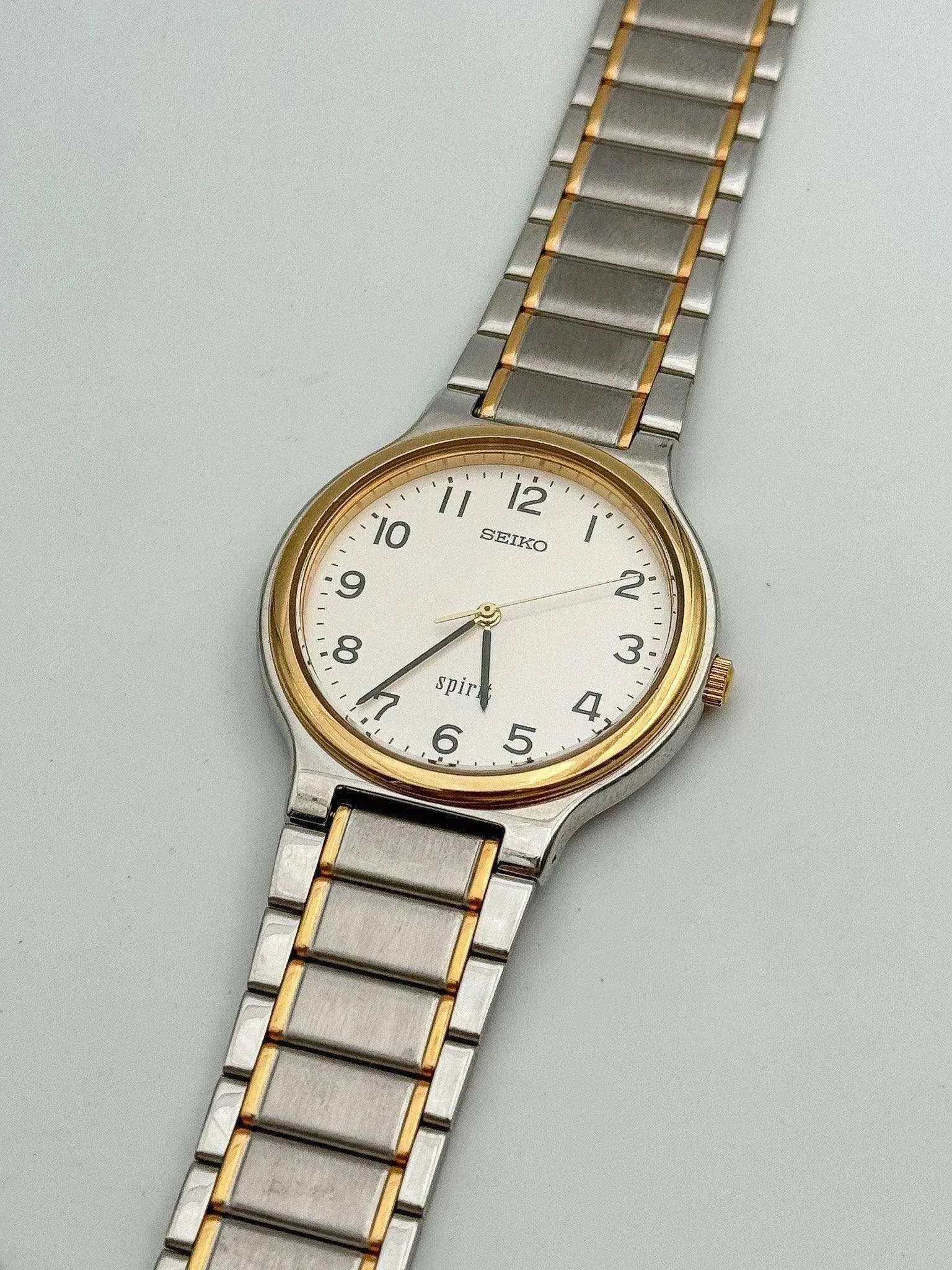 Seiko - Spirit Steel & Gold NOS - 1990’s - Atelier Victor Paris - Vintage Watch Shop Dubai