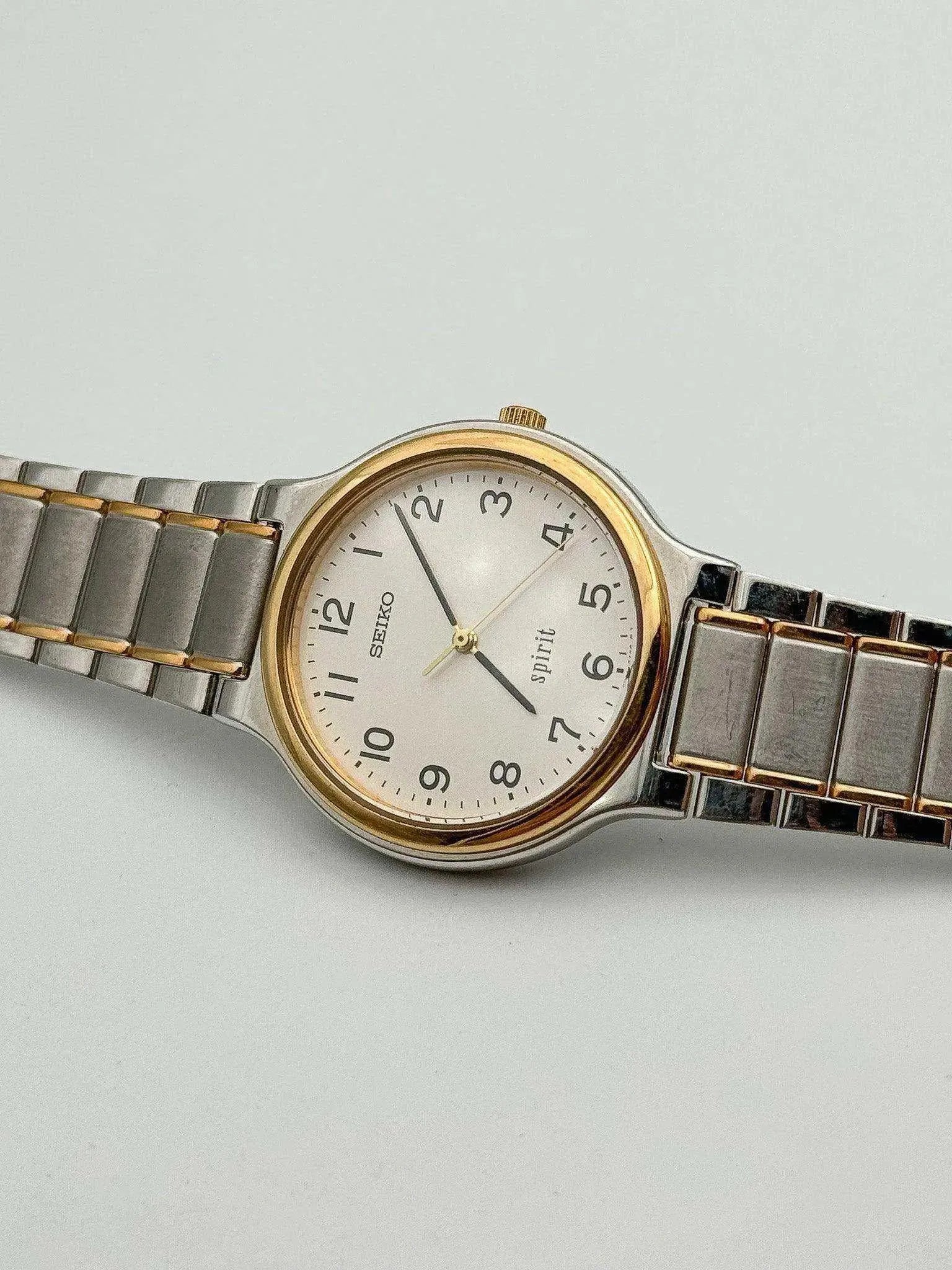 Seiko - Spirit Steel & Gold NOS - 1990’s - Atelier Victor - Vintage  Shop