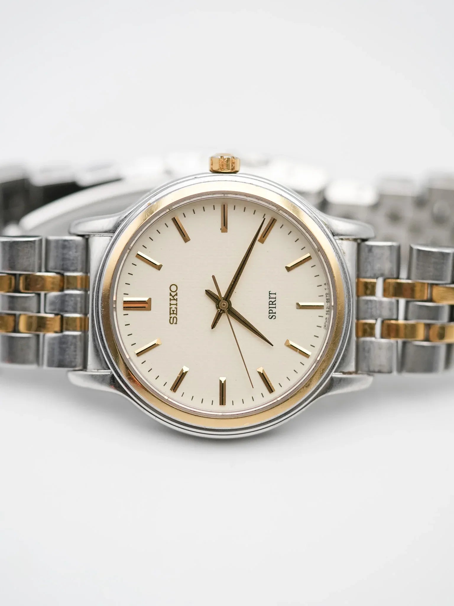 Seiko - Spirits Acier Or Tapisserie - 1993 - Atelier Victor