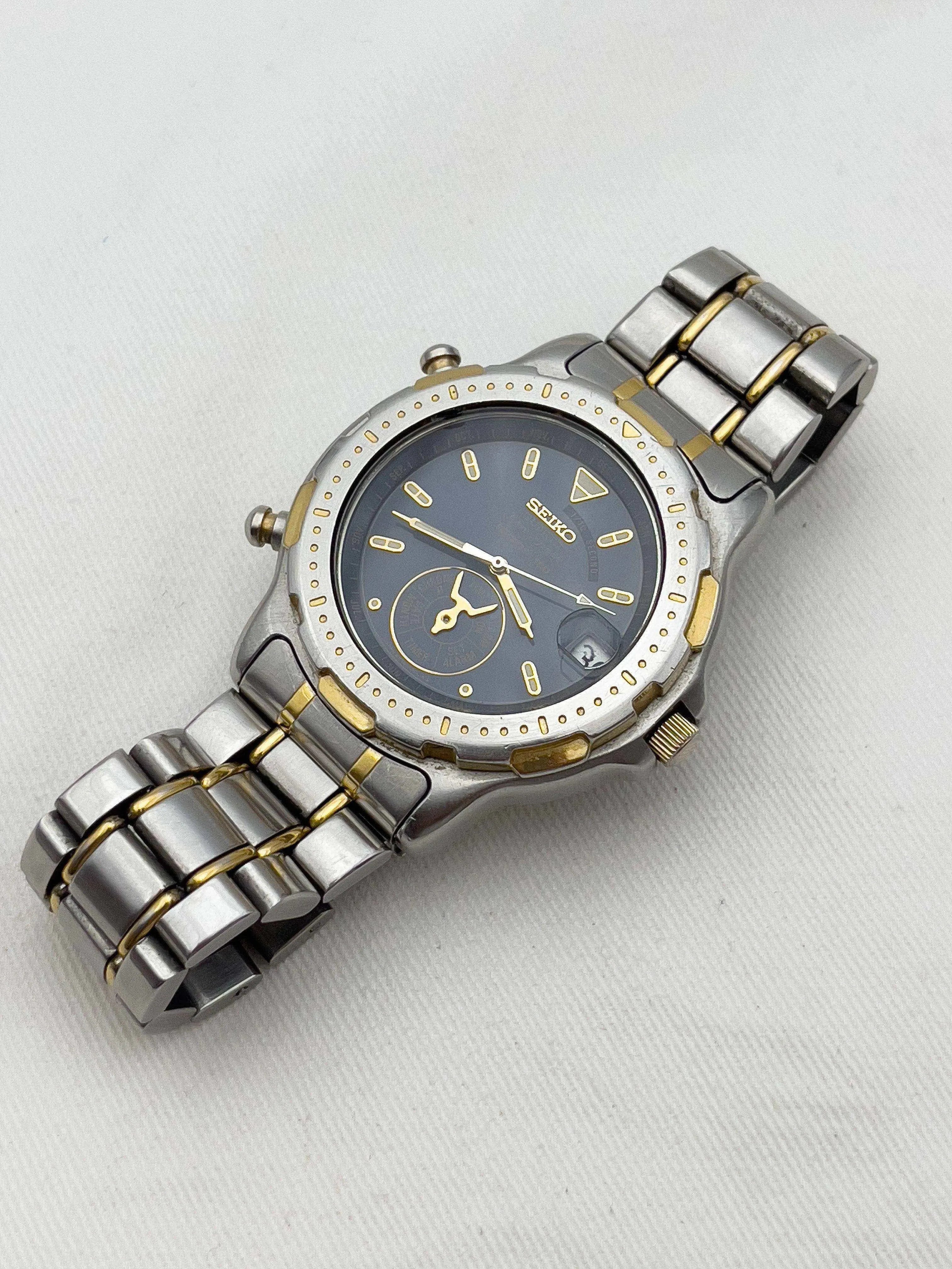 Seiko - Sports 150 Blue Dial - 1991 - Atelier Victor Paris - Vintage Watch Shop Dubai