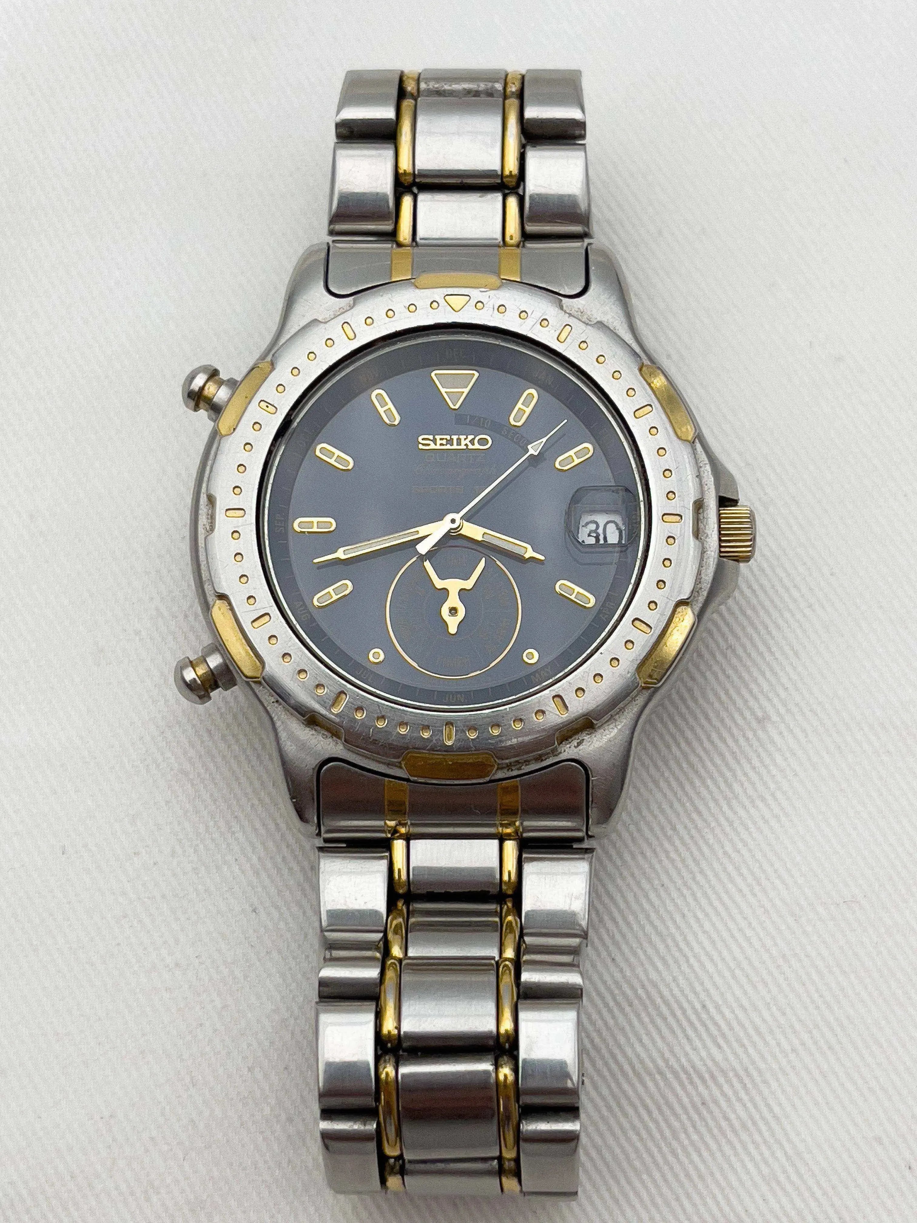 Seiko - Sports 150 Blue Dial - 1991 - Atelier Victor Paris - Vintage Watch Shop Dubai
