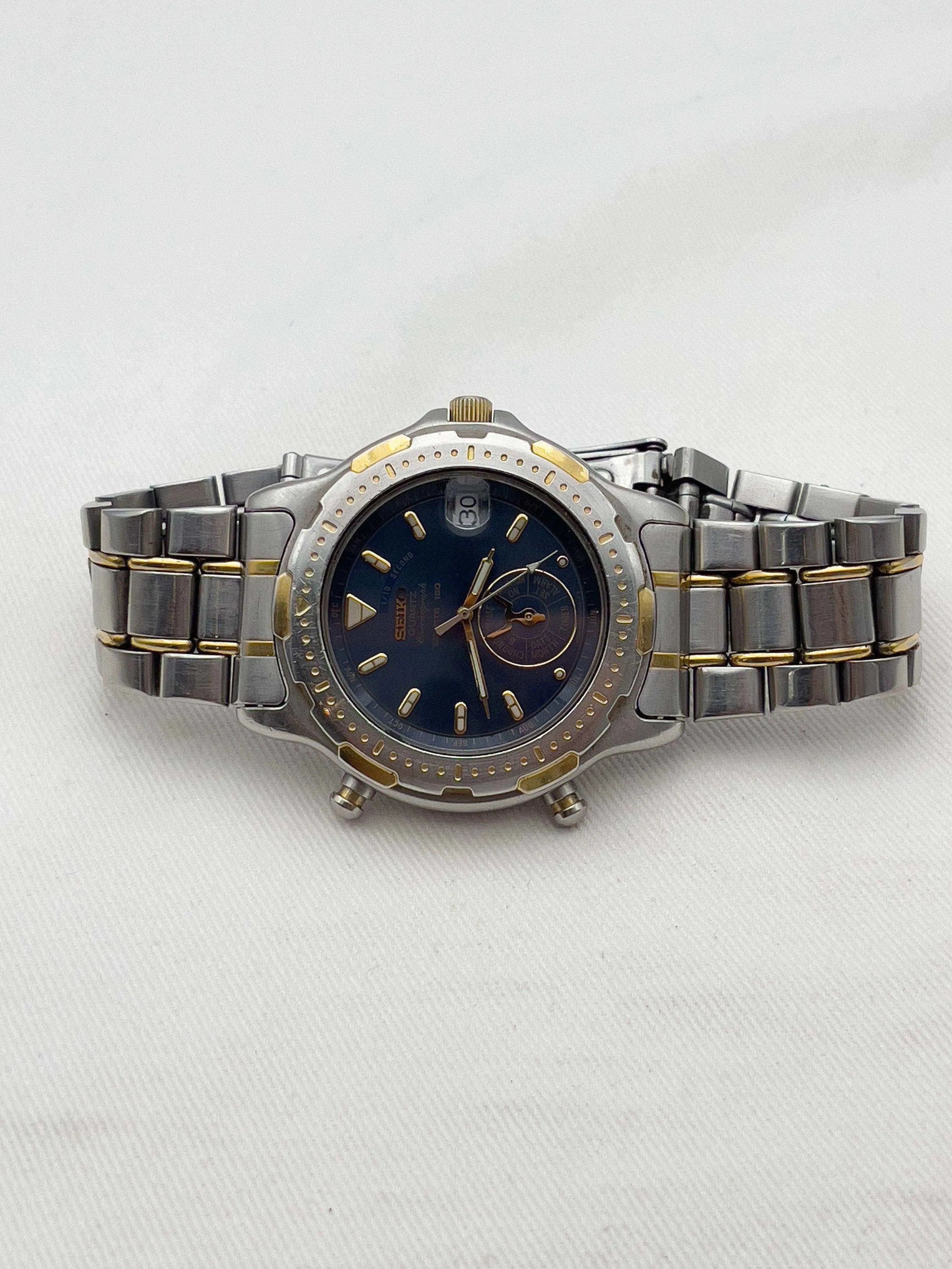 Seiko - Sports 150 Blue Dial - 1991 - Atelier Victor Paris - Vintage Watch Shop Dubai