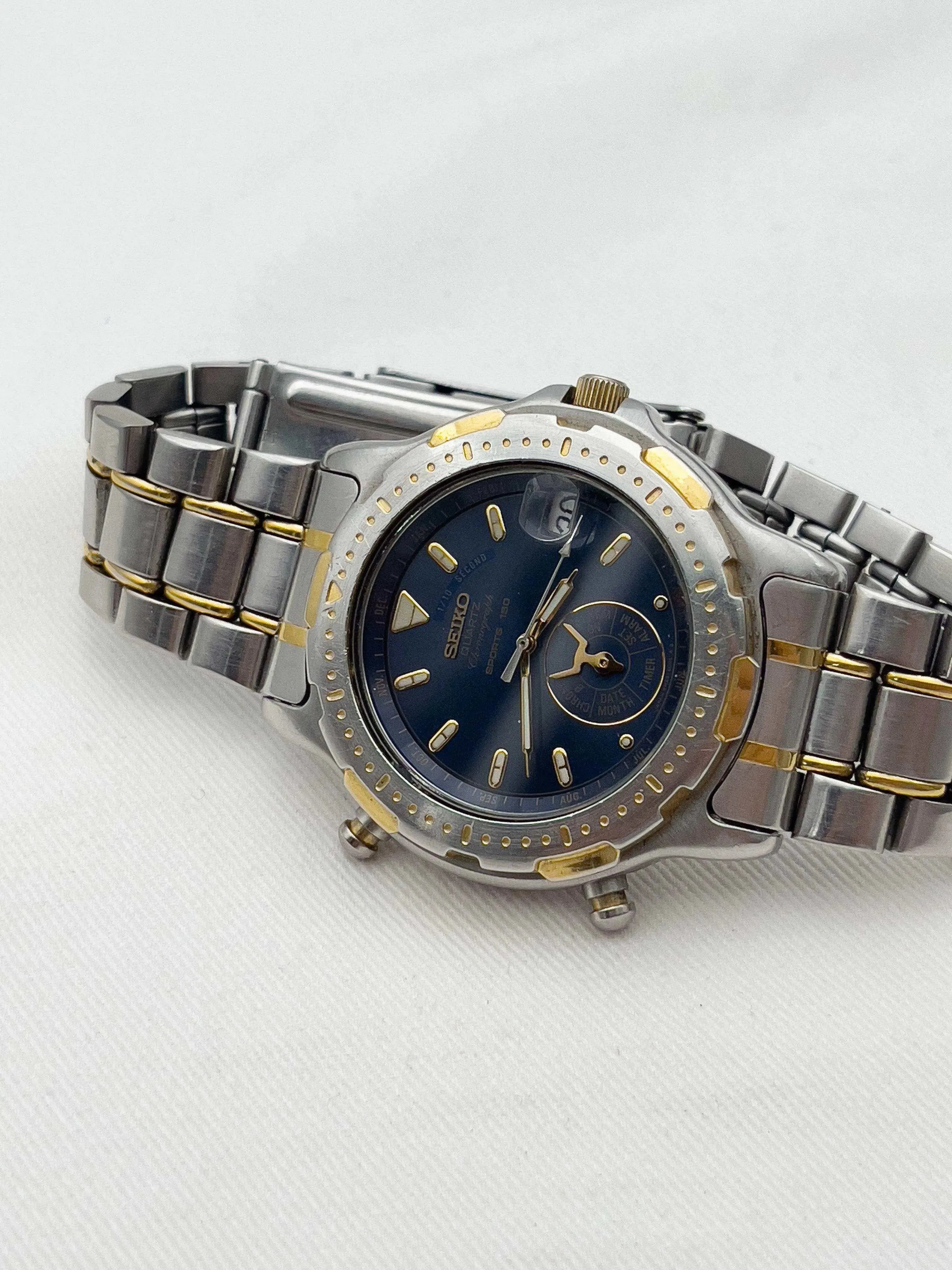 Seiko - Sports 150 Blue Dial - 1991 - Atelier Victor - Vintage  Shop
