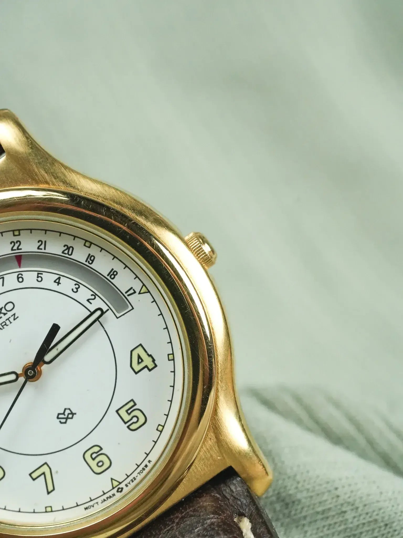 Seiko - SQ خاص تاريخ الذهب - 1998 