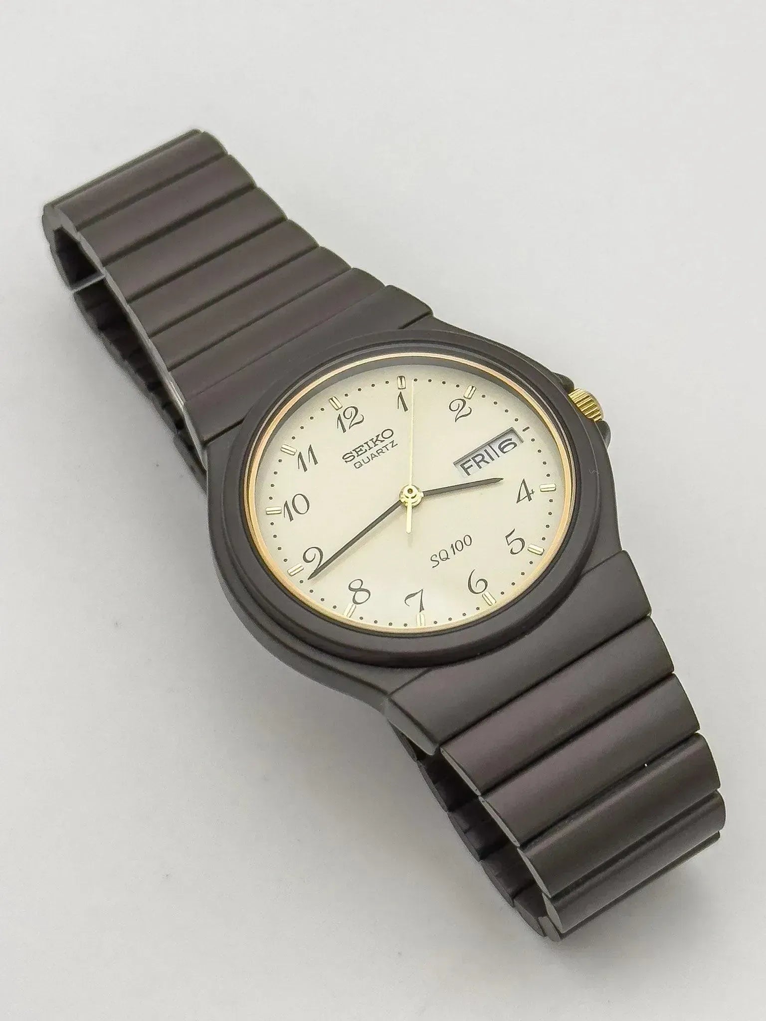 Seiko - SQ100 Chocolat Daydate - 1990s - Atelier Victor