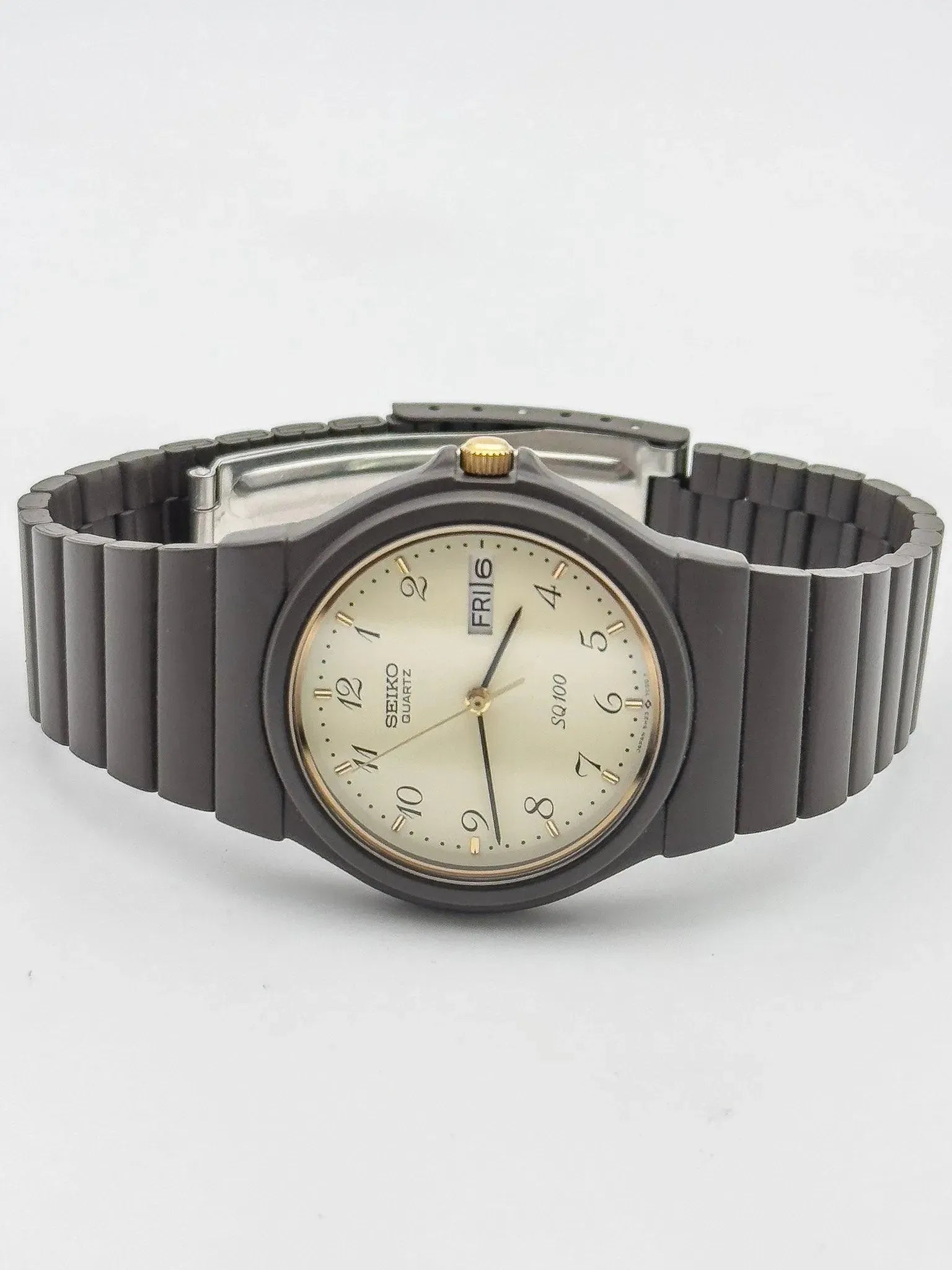 Seiko - SQ100 Chocolat Daydate - 1990s - Atelier Victor - Vintage  Shop