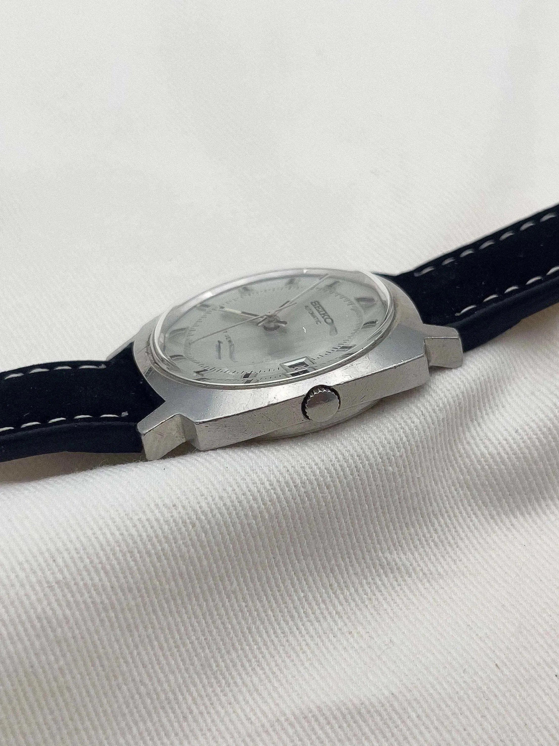 Seiko - Square Silver Black - 1971 - Atelier Victor Paris - Vintage Watch Shop Dubai
