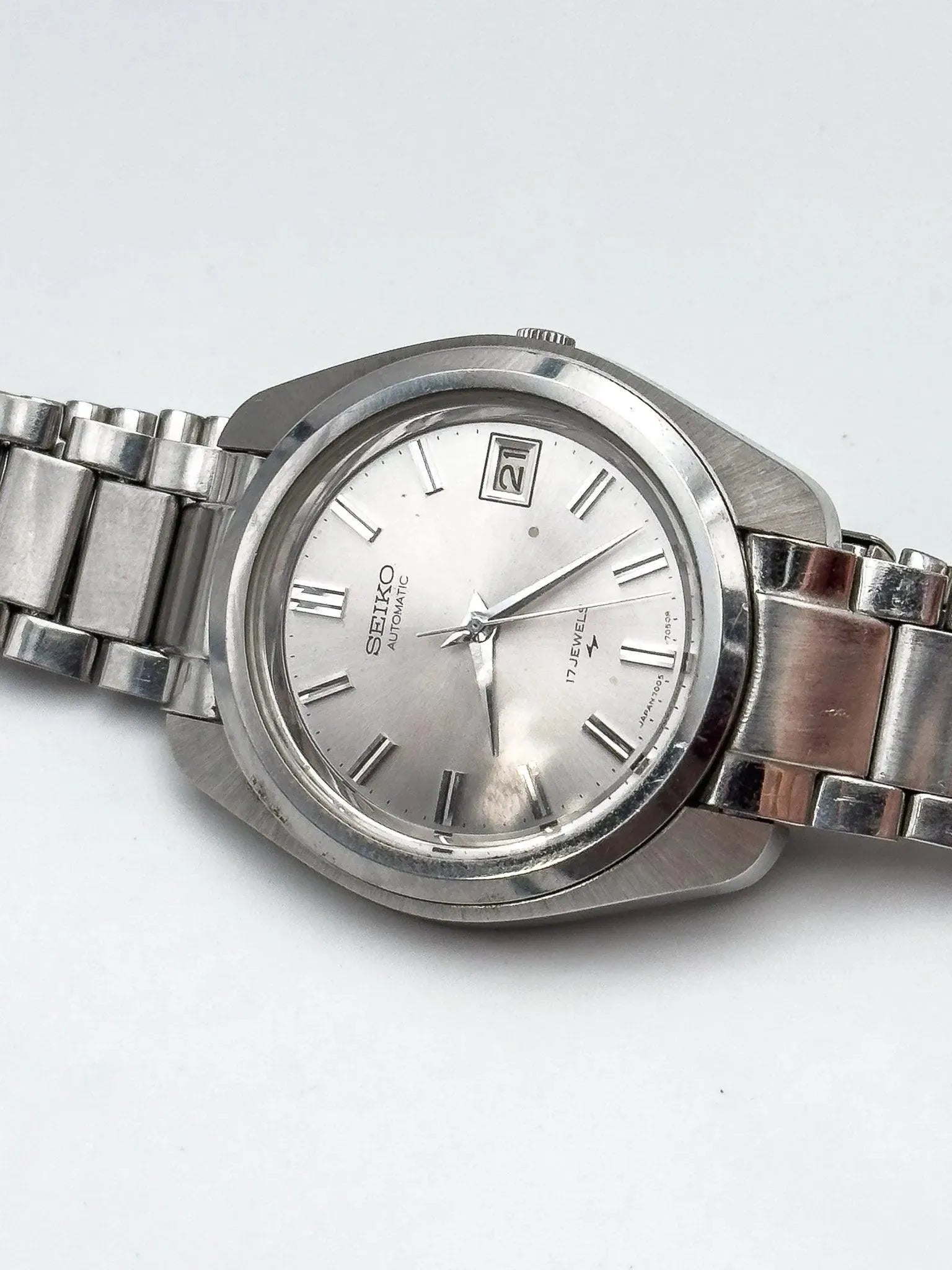 Seiko - Steel Dial - 1970 - Atelier Victor - Vintage  Shop