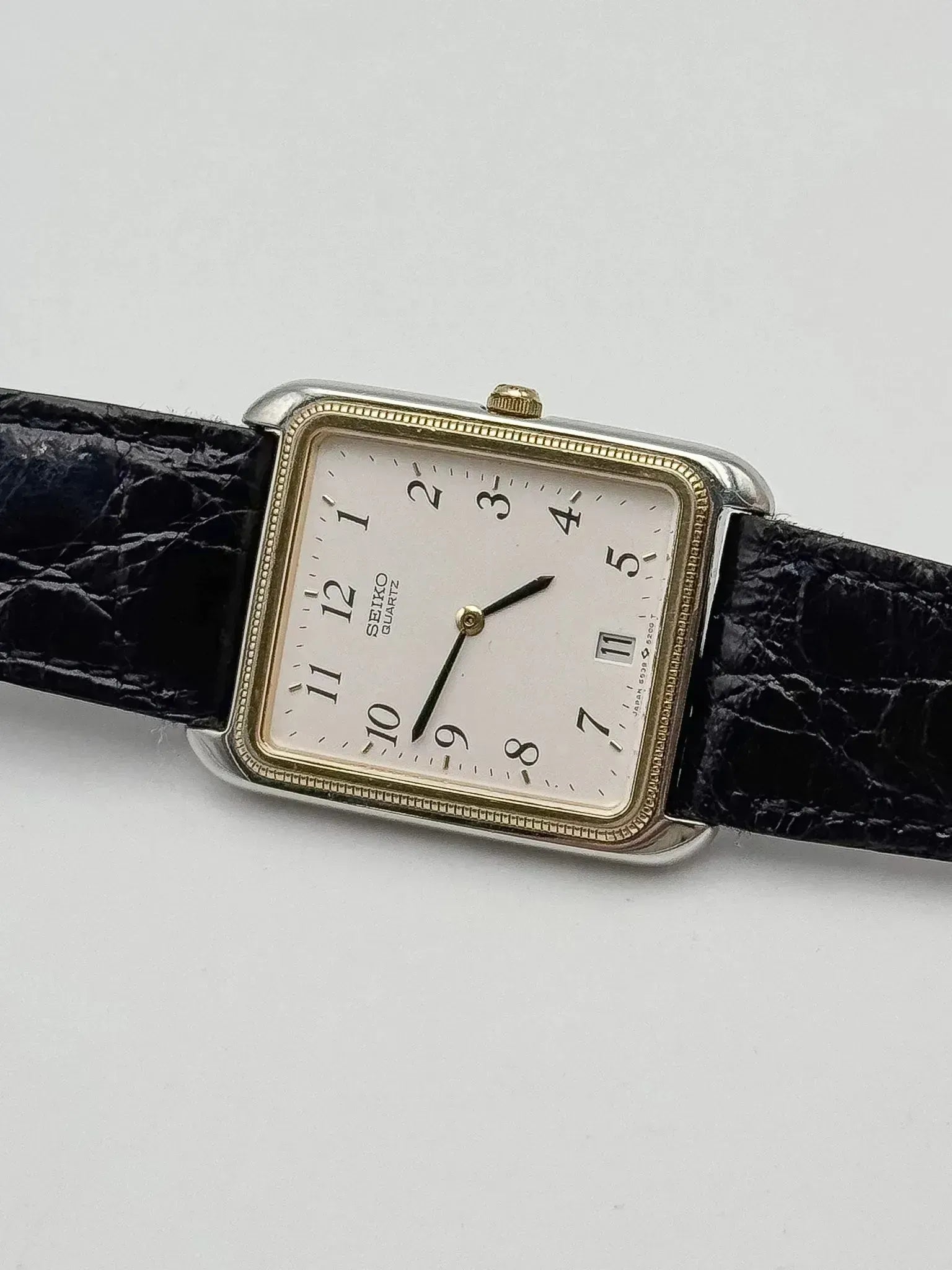 Seiko - Tank Acier Or Tressé - 1984 - Atelier Victor