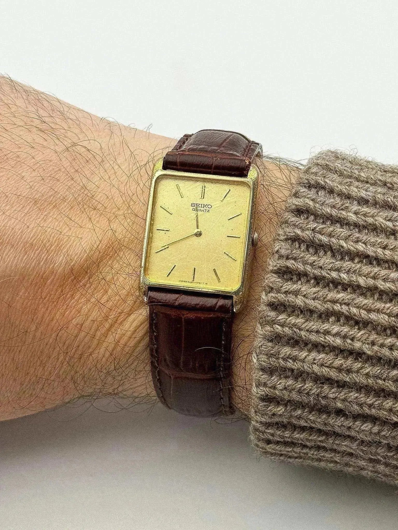 Seiko - Tank Gold - 1983 - Atelier Victor