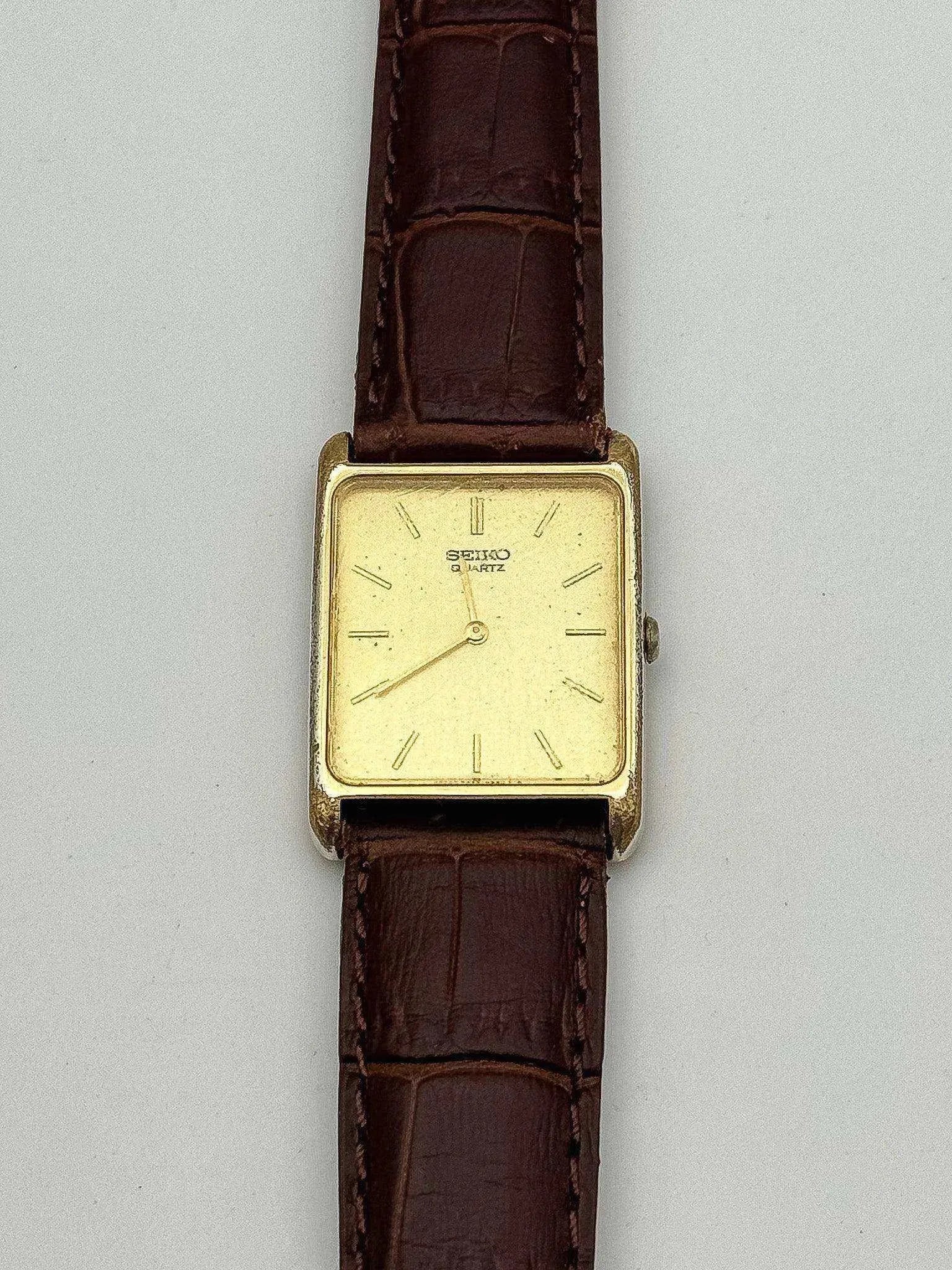 Seiko - Tank Gold - 1983 - Atelier Victor Paris - Vintage Watch Shop Dubai