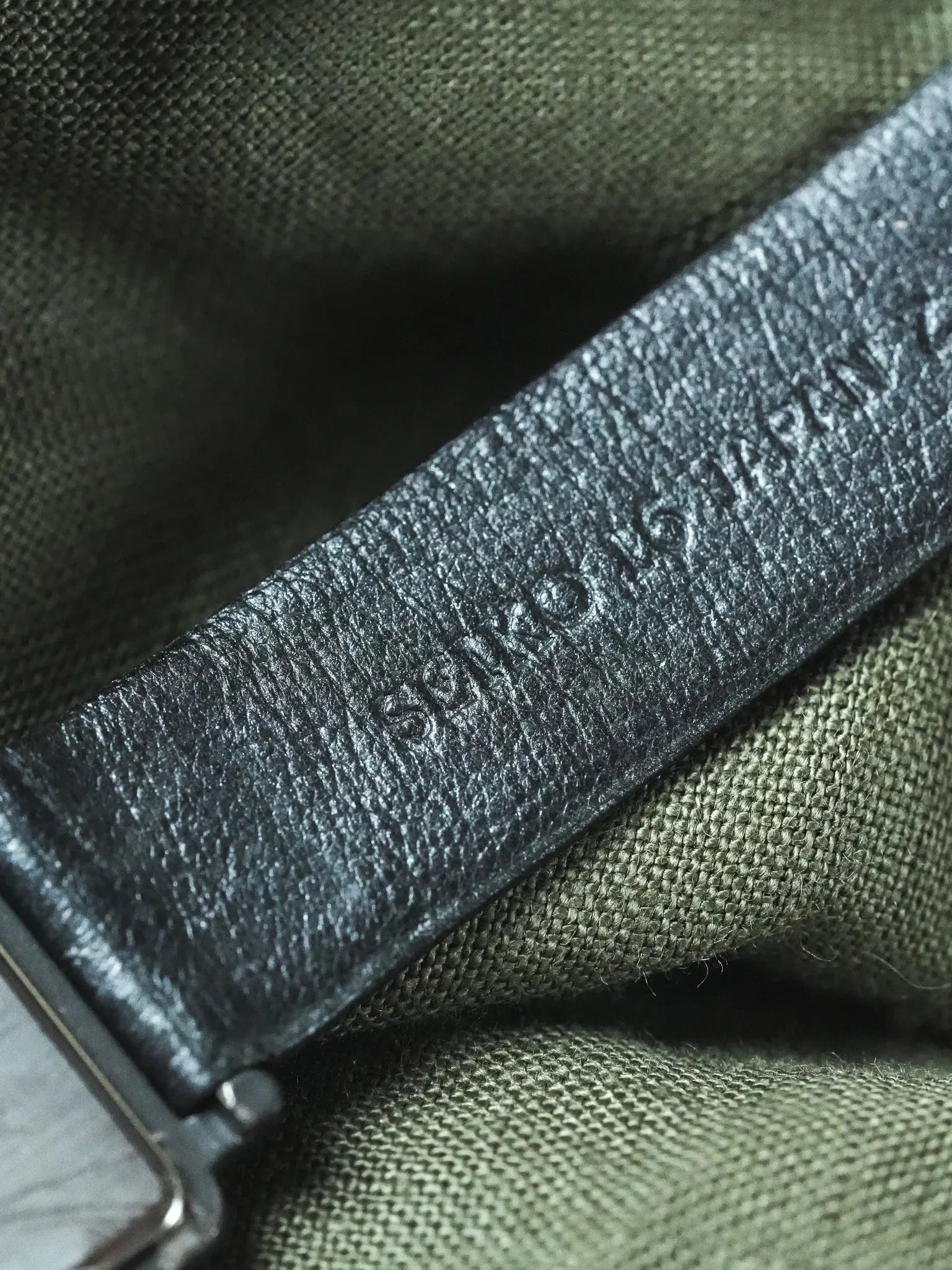 Seiko - Tank Noir Diagonale - 1996 - Atelier Victor