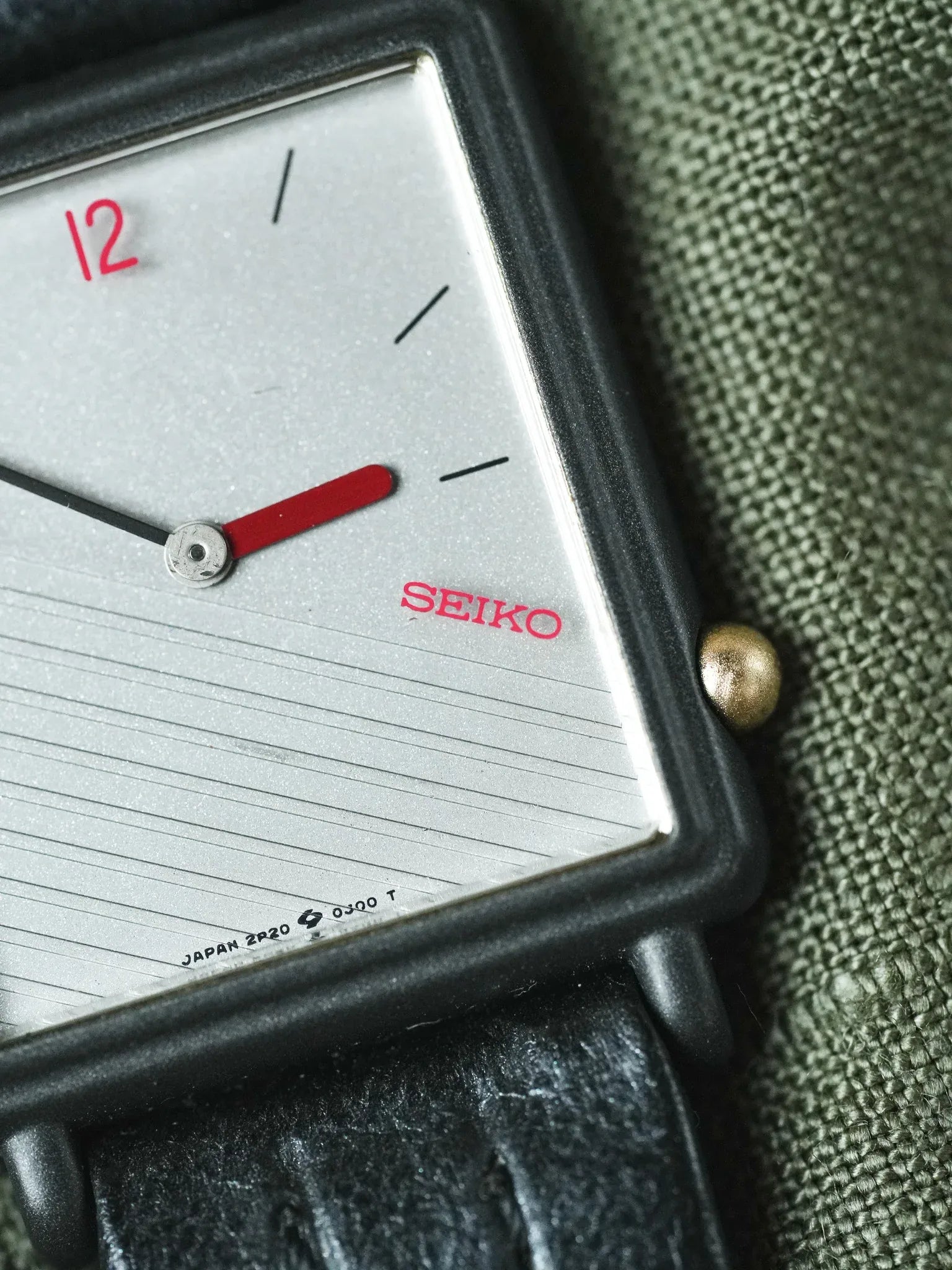 Seiko - Tank Noir Diagonale - 1996 - Atelier Victor - Vintage  Shop